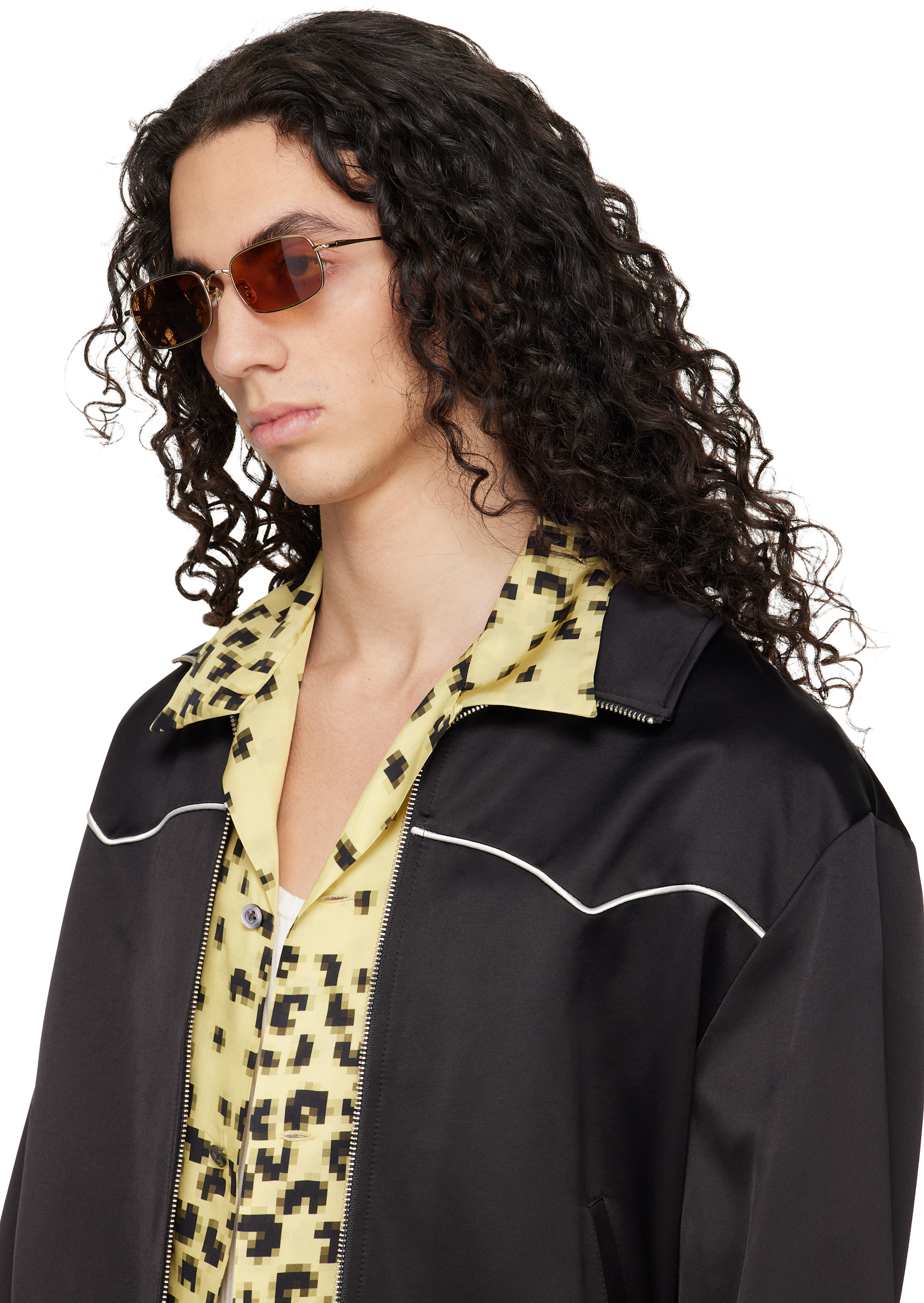 Oliver Peoples - 골드 TK-14 선글라스