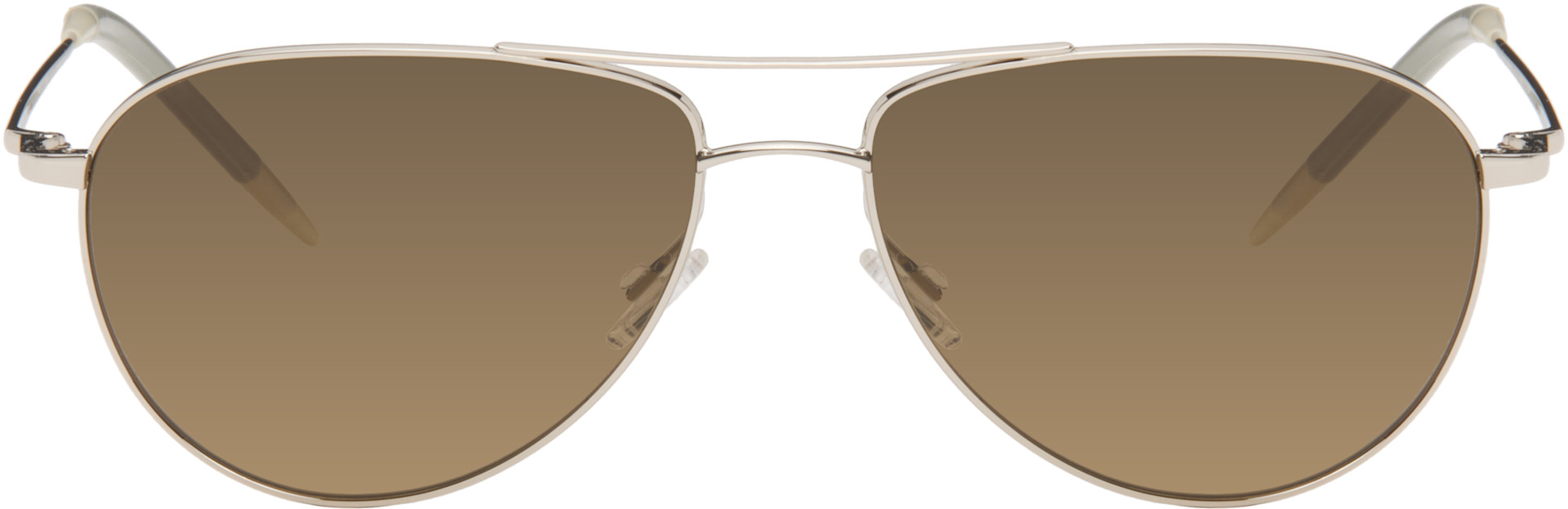 Oliver Peoples - 실버 베네딕트 선글라스