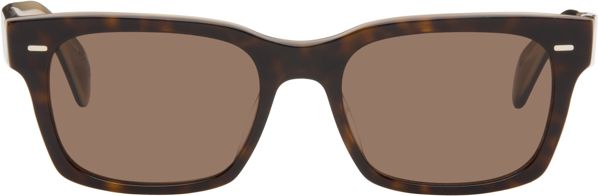 Oliver Peoples - ブラウン Ryce サングラス
