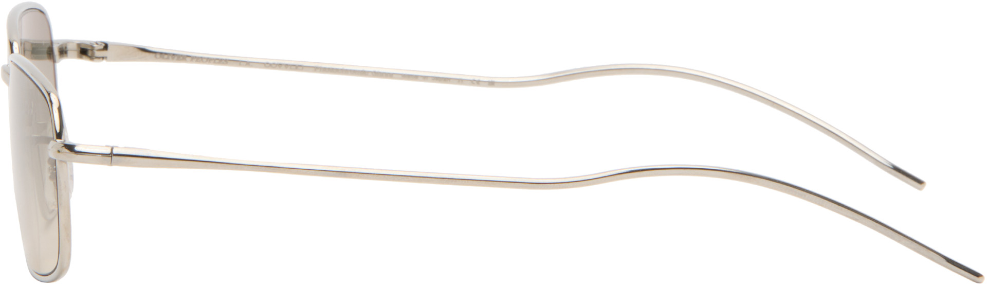 Oliver Peoples - シルバー TK-13 サングラス
