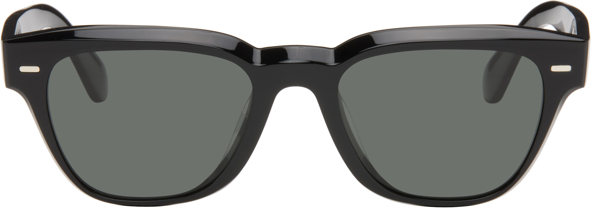 Oliver Peoples - 블랙 루에니 선글라스