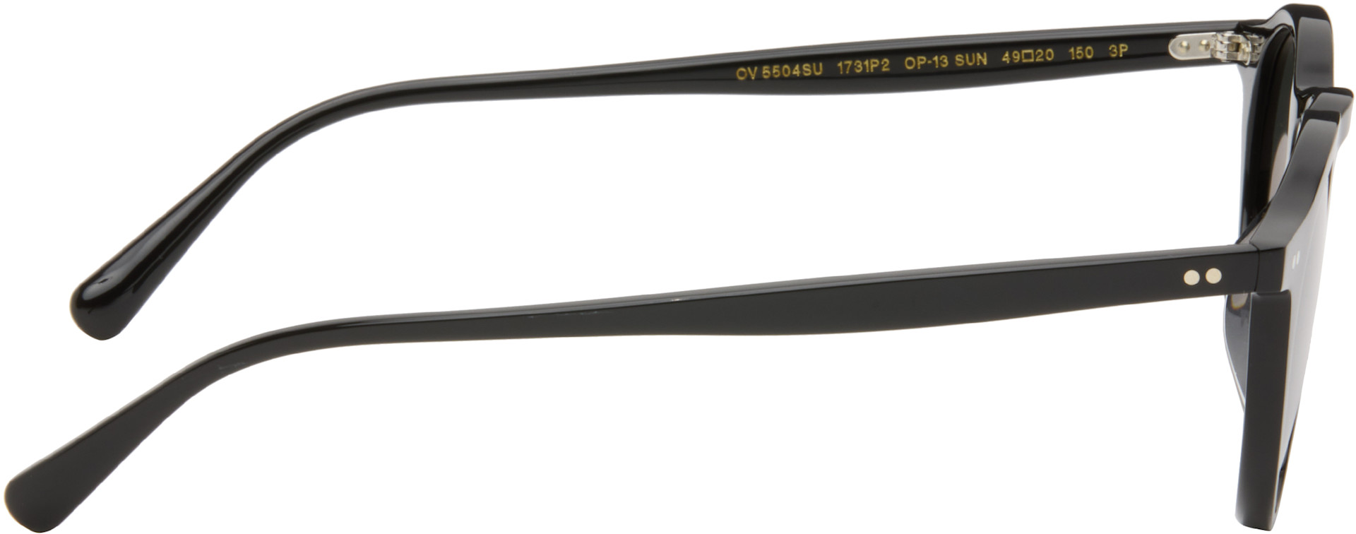 Oliver Peoples - 블랙 OP-13 선글라스