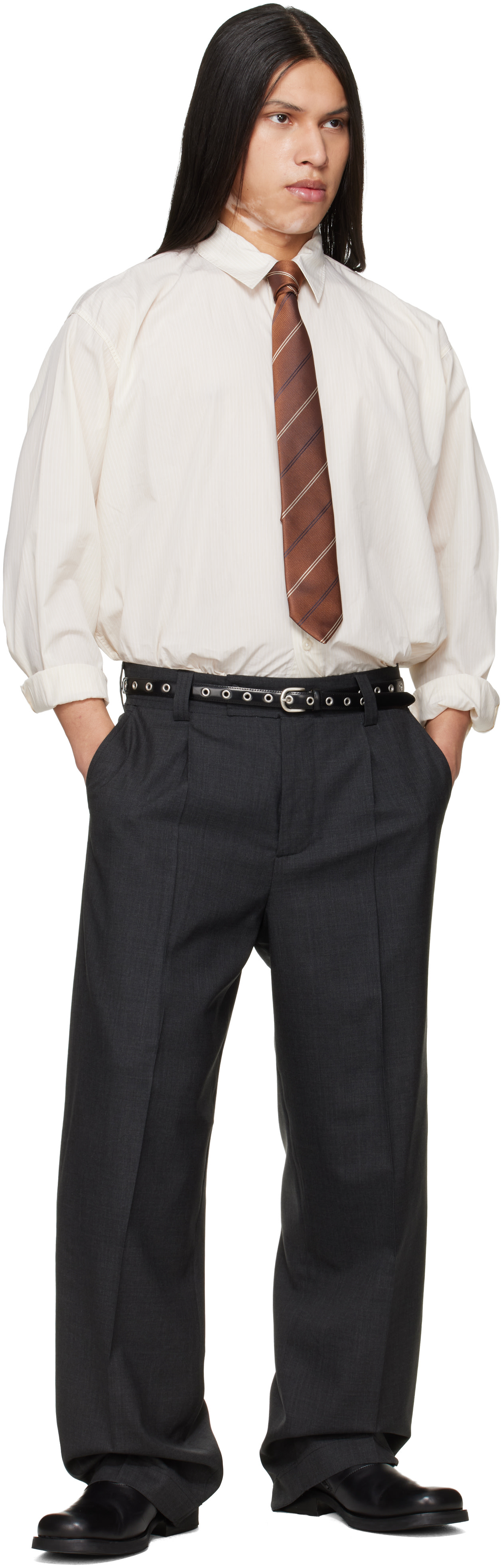 mfpen - Pantalon gris