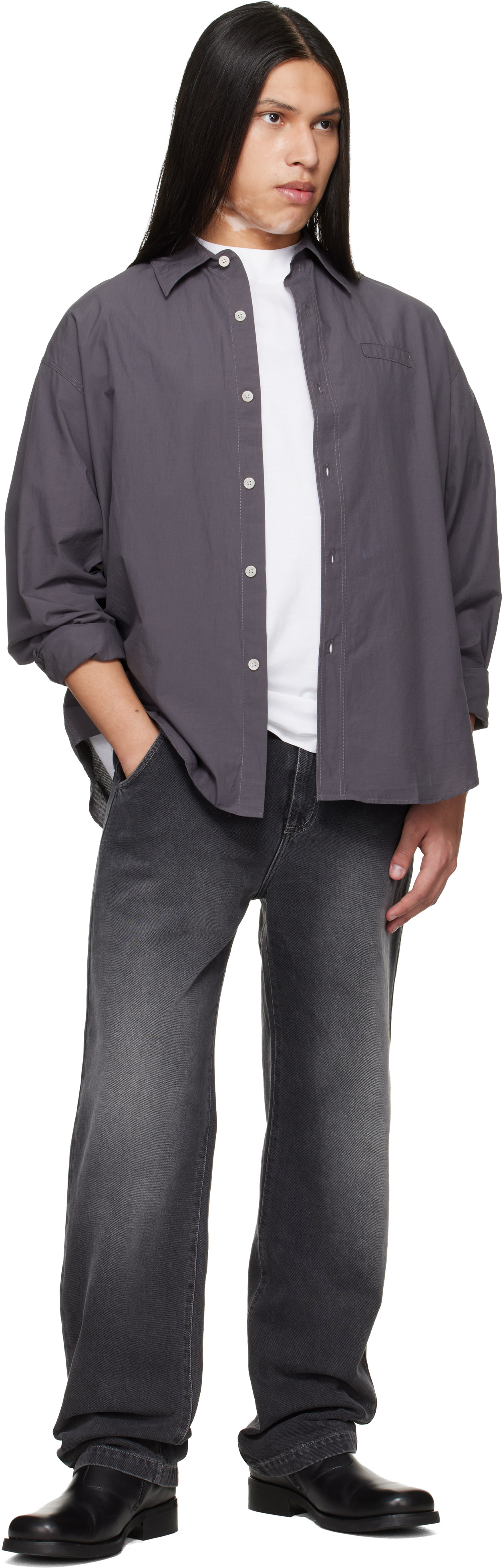 mfpen - Chemise Essay grise