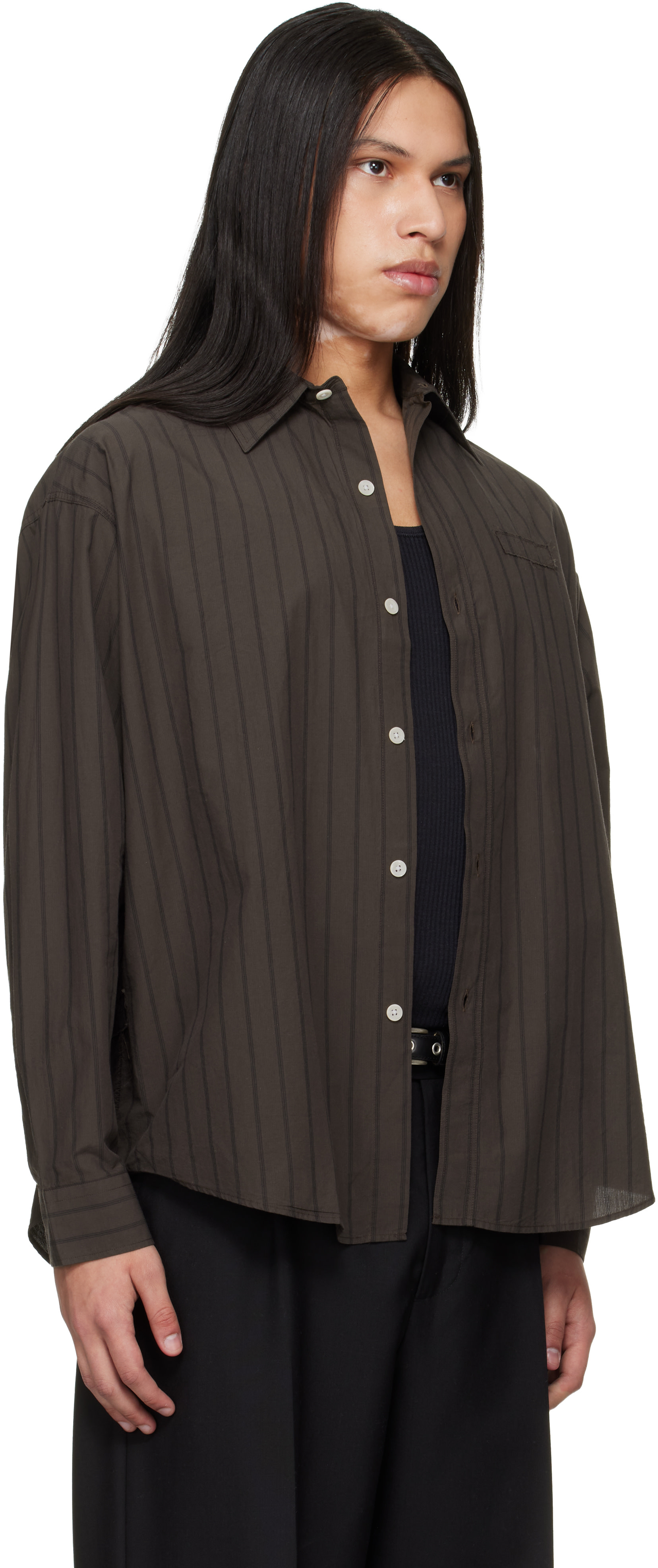 mfpen - Chemise Essay brune