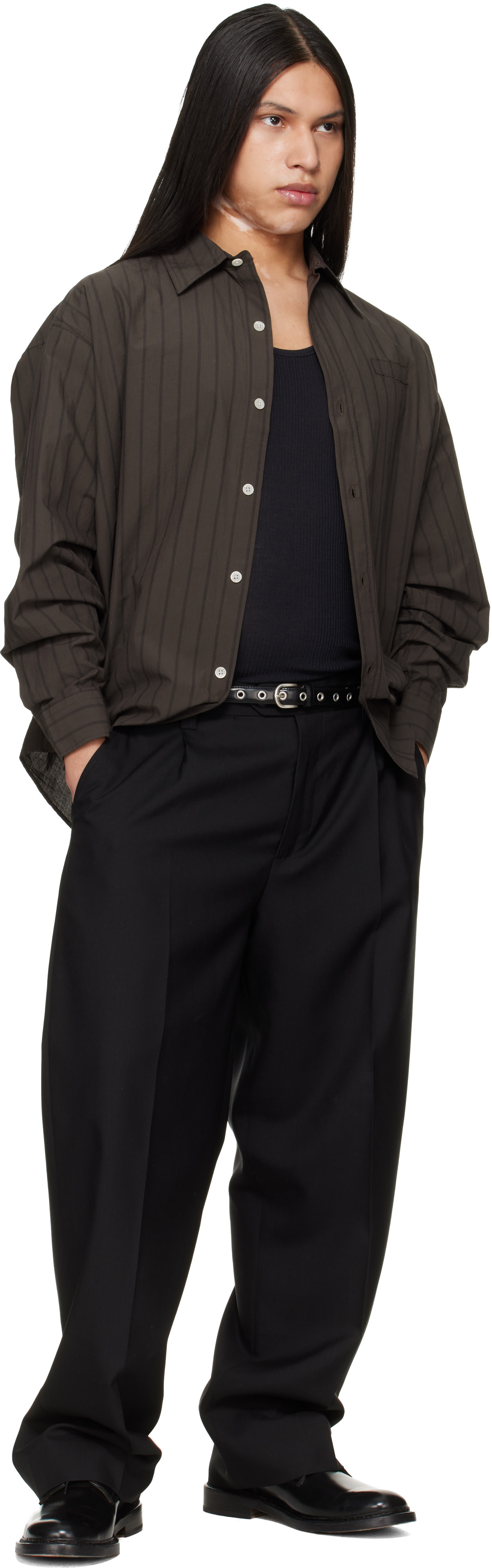 mfpen - Chemise Essay brune