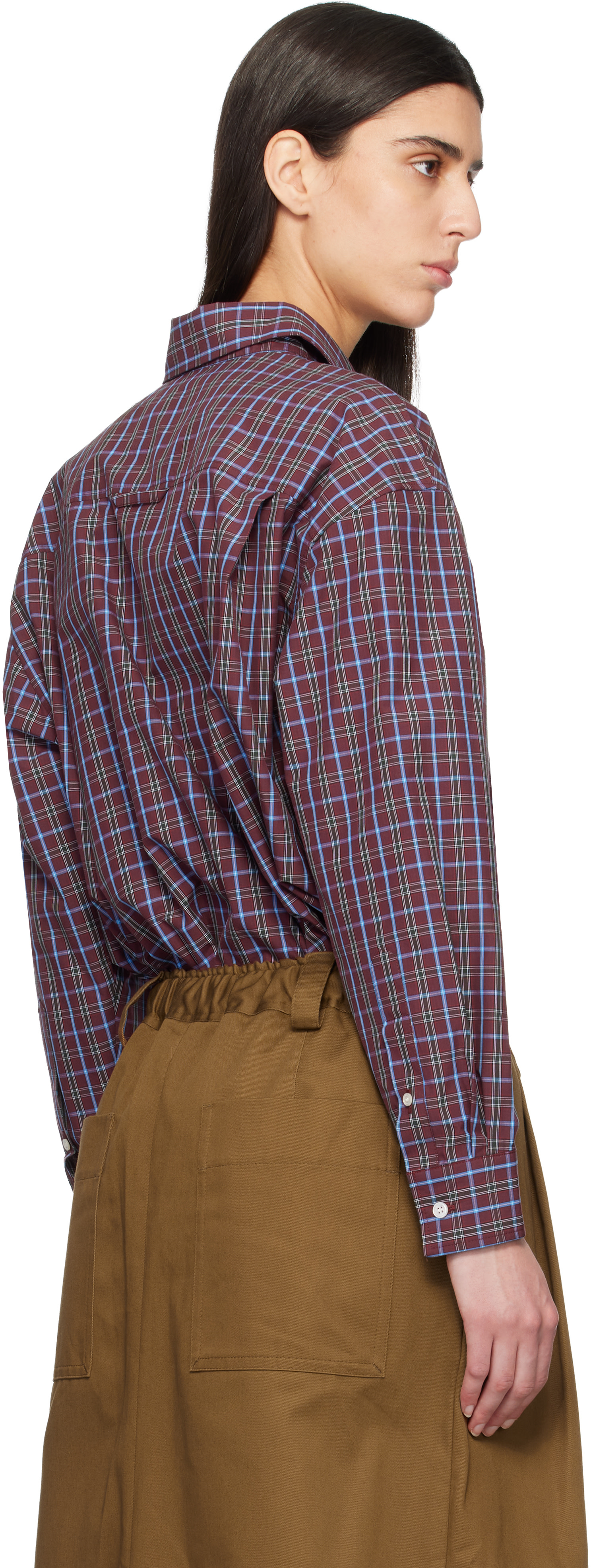 Meryll Rogge: Burgundy Classic Shirt | SSENSE