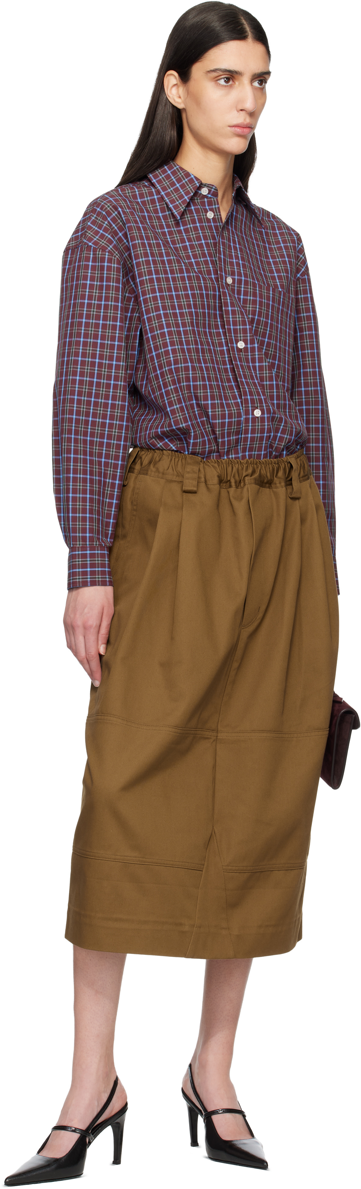 Meryll Rogge: Burgundy Classic Shirt | SSENSE