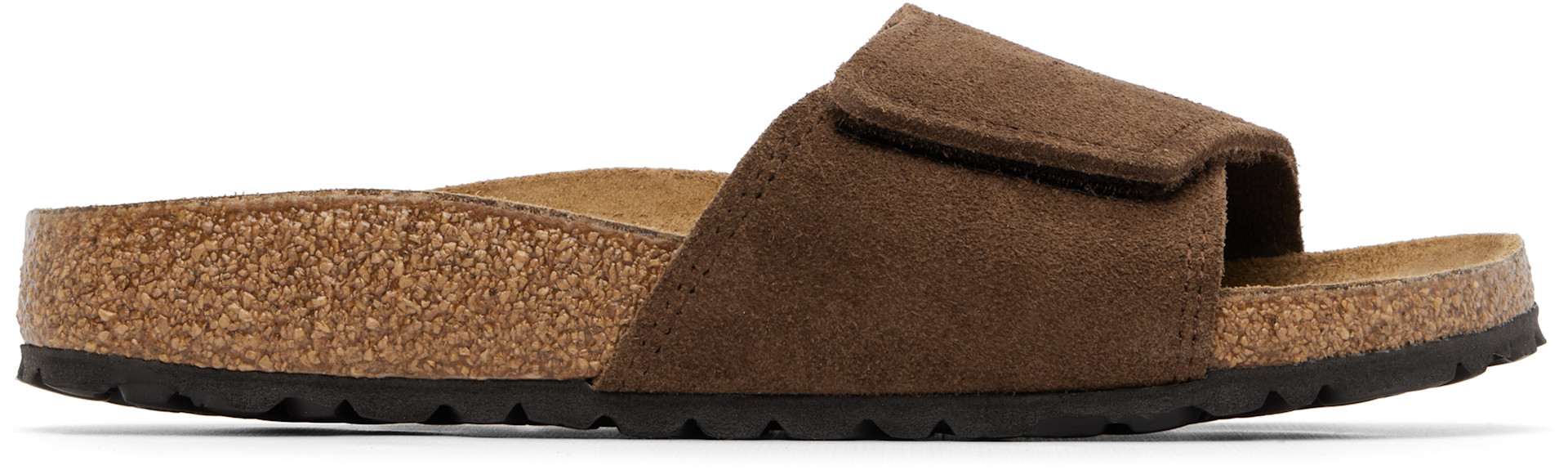Birkenstock: Brown Narrow Sylt Sandals | SSENSE