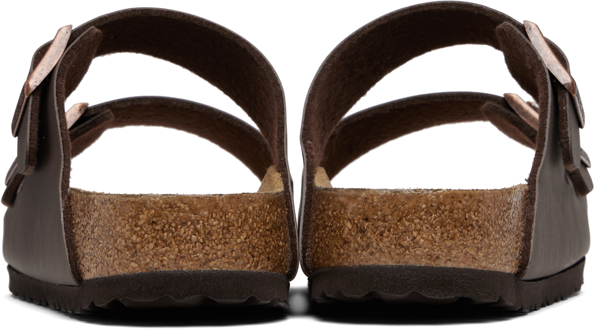 BIRKENSTOCK ブラウン サンダル 42 Birkenstock: ブラウン Arizona レギュラー サンダル | SSENSE 日本
