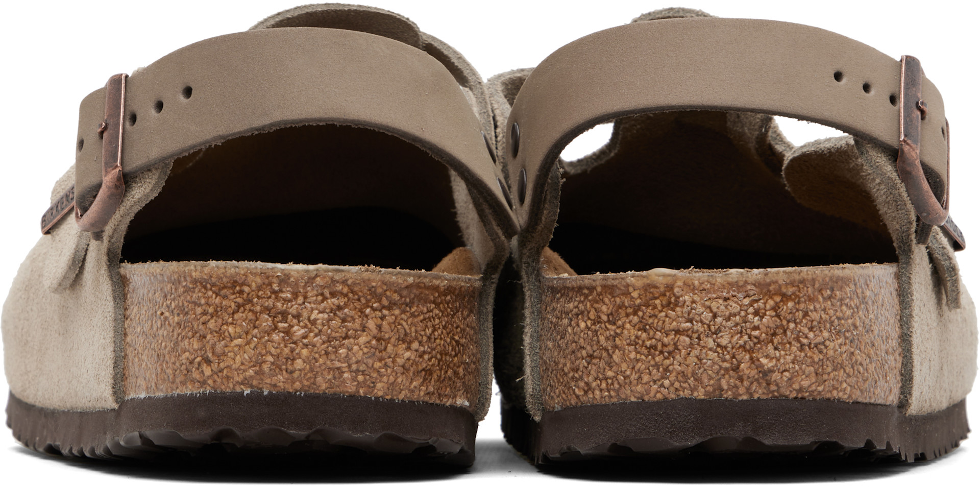 Birkenstock: トープ Tokio レギュラー クロッグ | SSENSE 日本