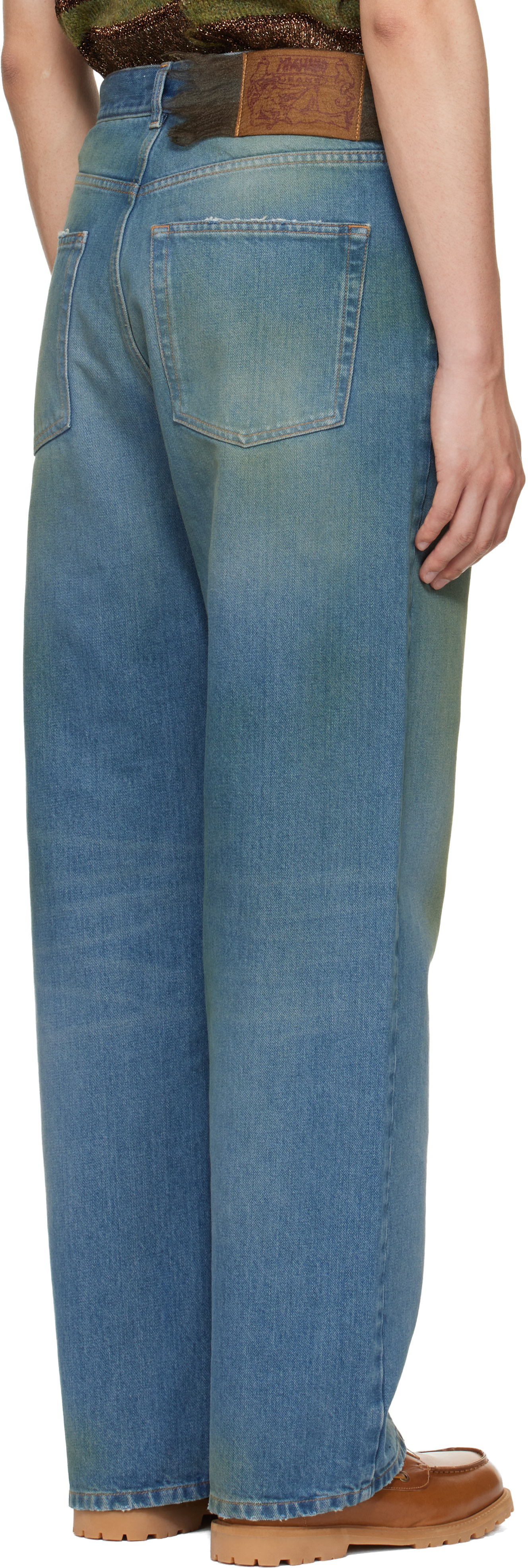 Magliano: Blue Flattone Jeans | SSENSE