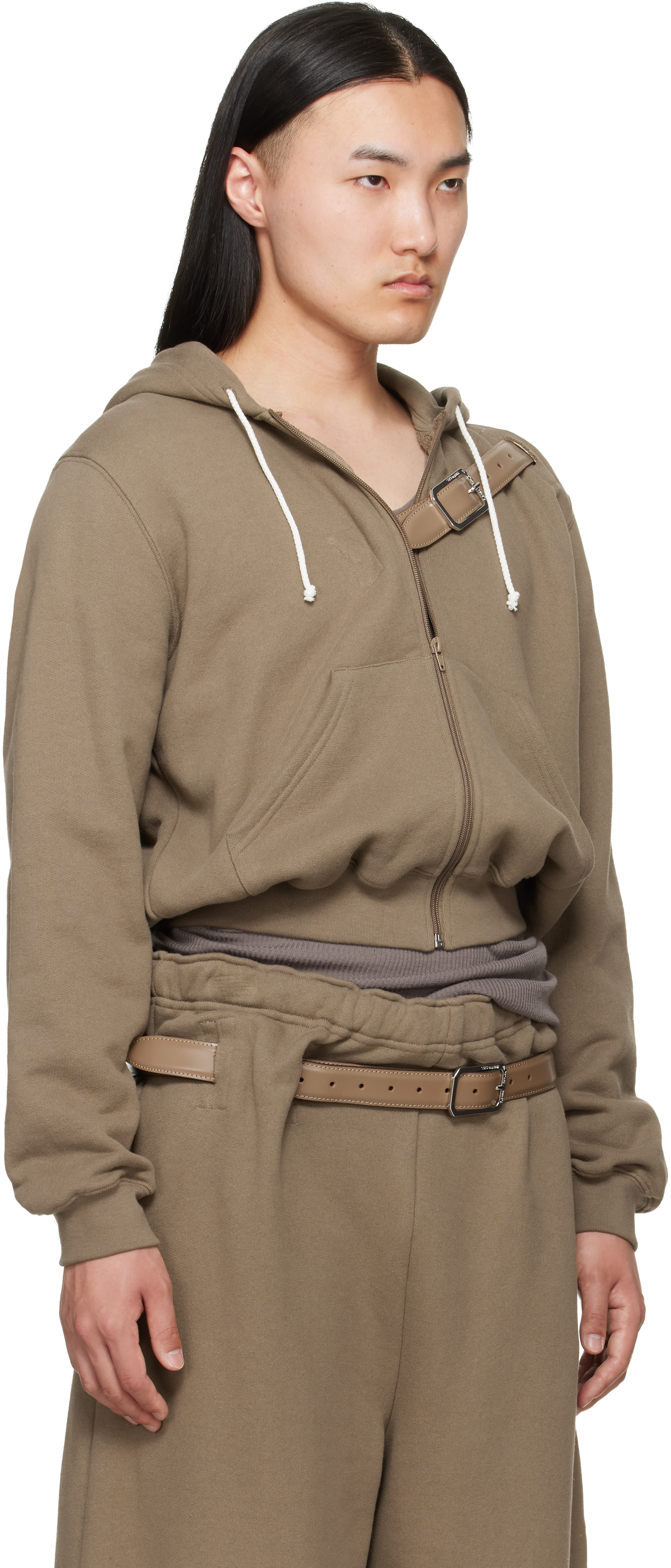 Magliano - Pull à capuche Provincia brun