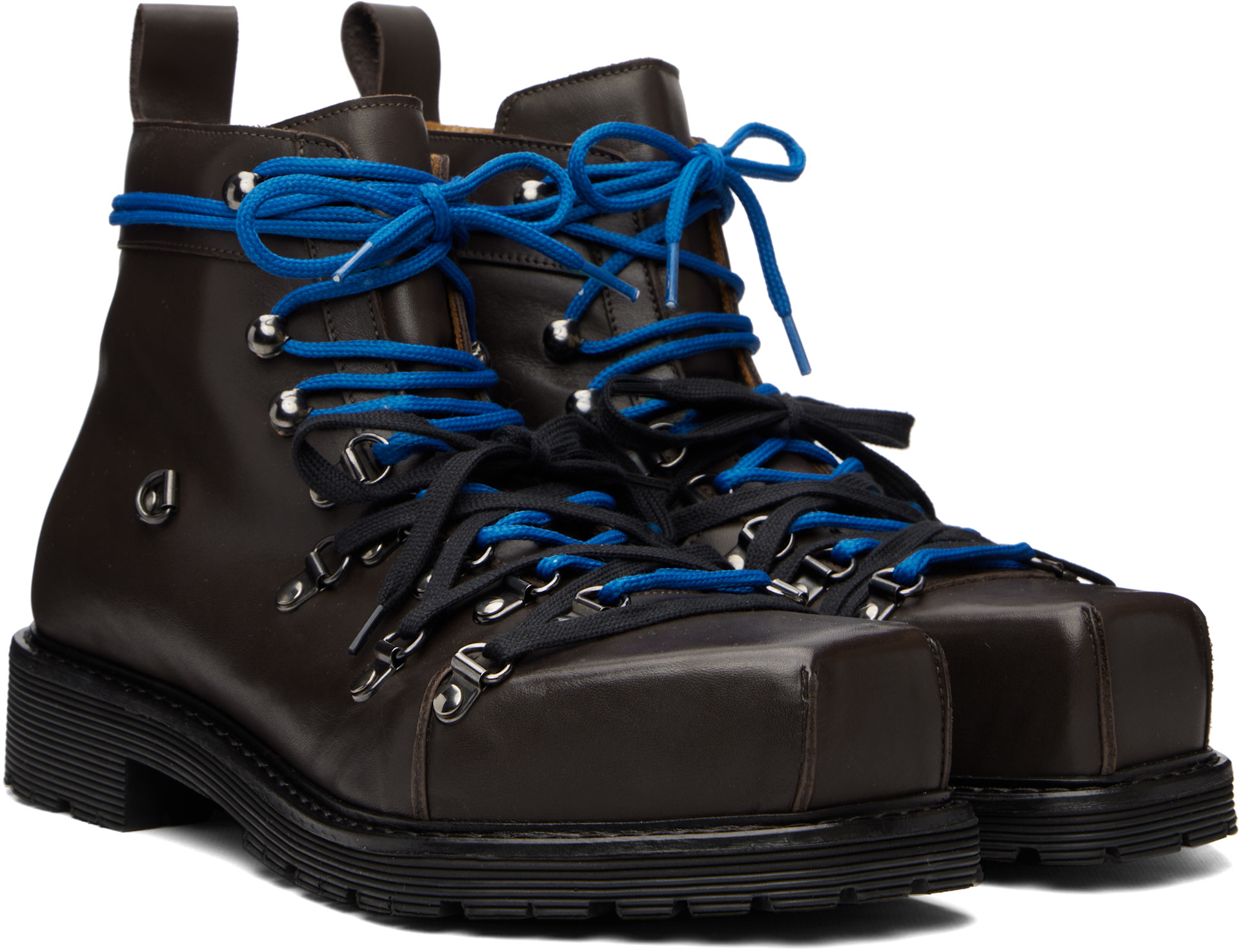 靴 magliano bimbo shoes 43size Magliano: Brown Teknival Monster Boots | SSENSE