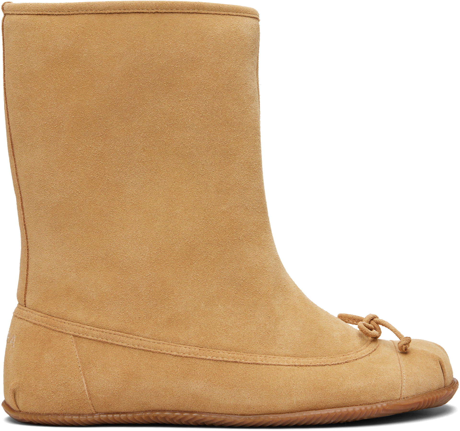 ABRA - Tan Tall Baby Boots