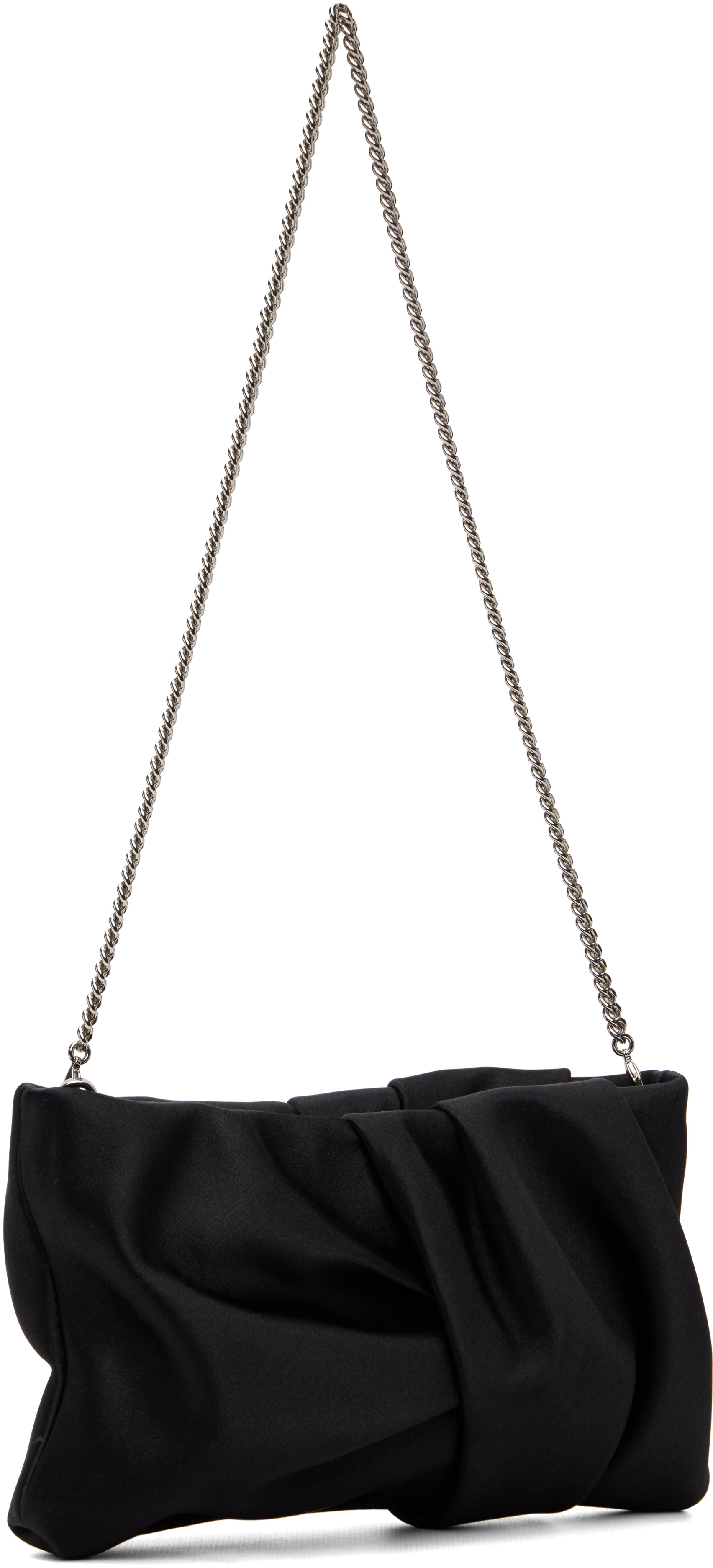 Jimmy Choo: ブラック Bonny クラッチバッグ | SSENSE 日本