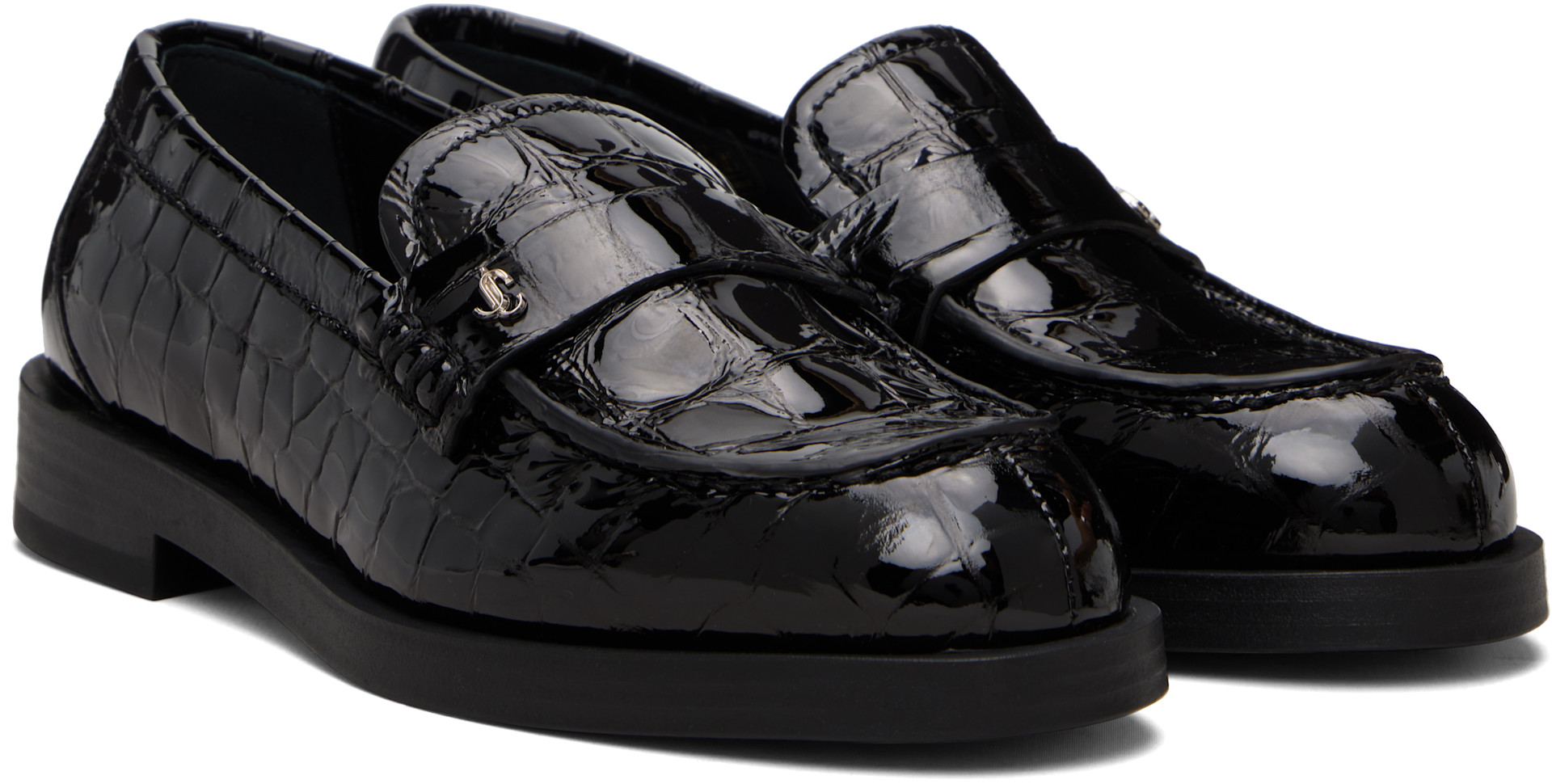 Jimmy Choo - Flâneurs Ivy noirs