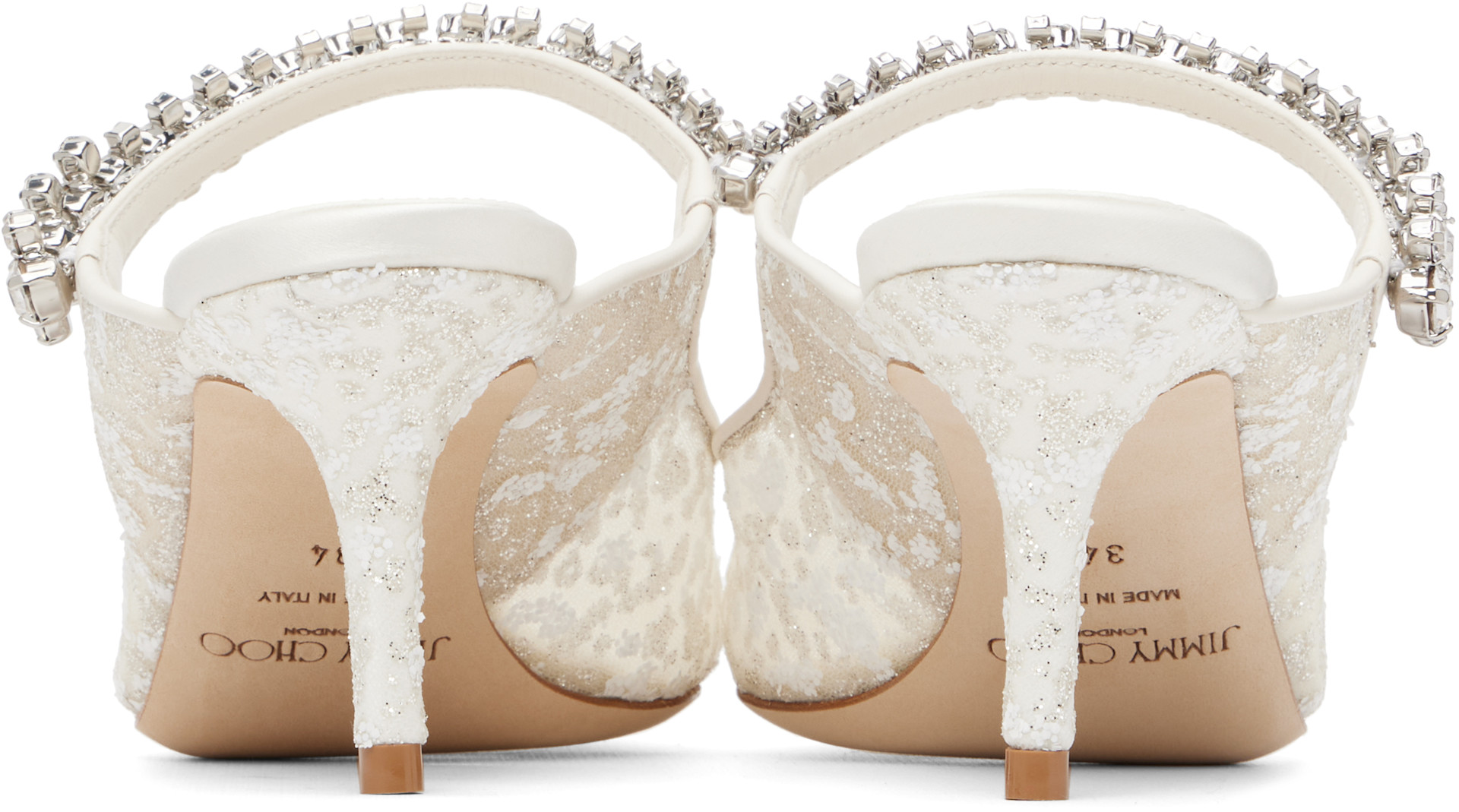 Jimmy Choo: Off-White Bing 65 Heels | SSENSE Canada
