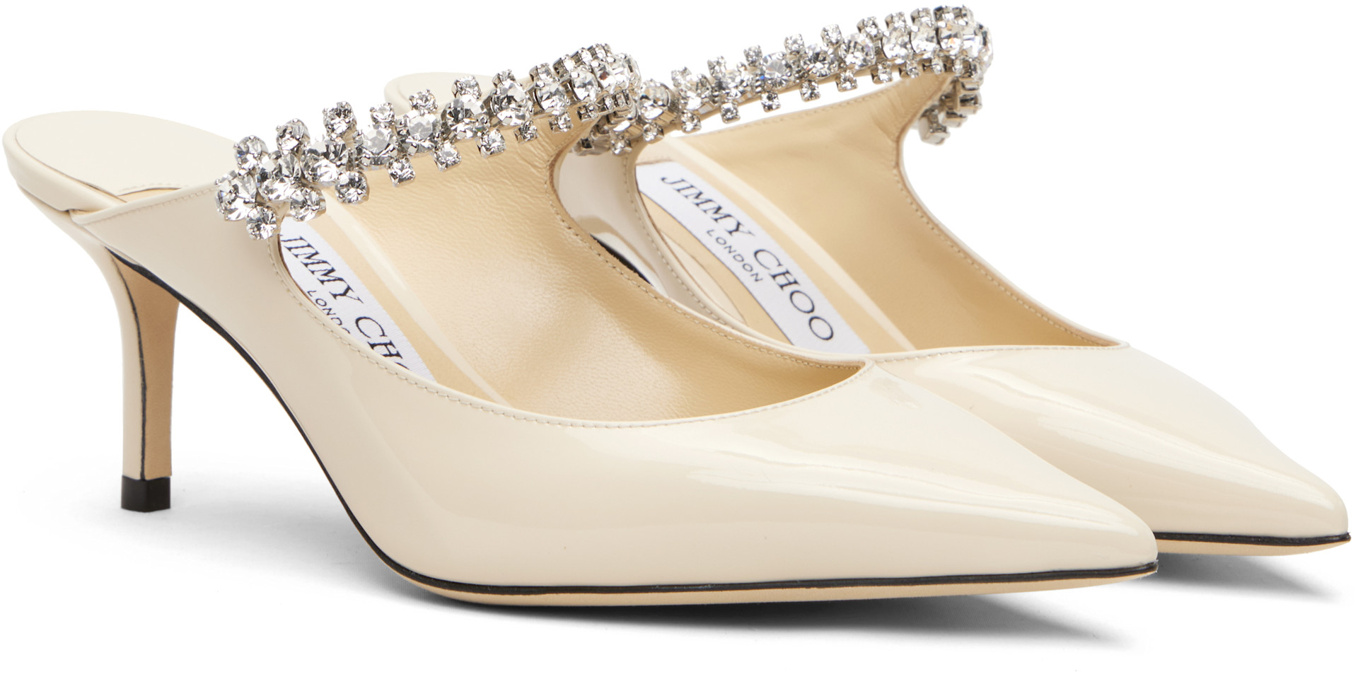 Jimmy Choo: Off-White Bing 65 Heels | SSENSE