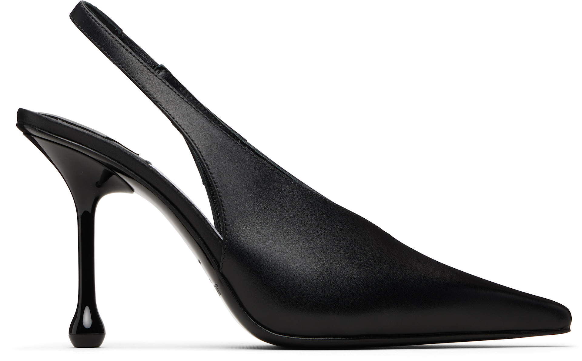 Jimmy Choo: ブラック Isa 95 ヒール | SSENSE 日本