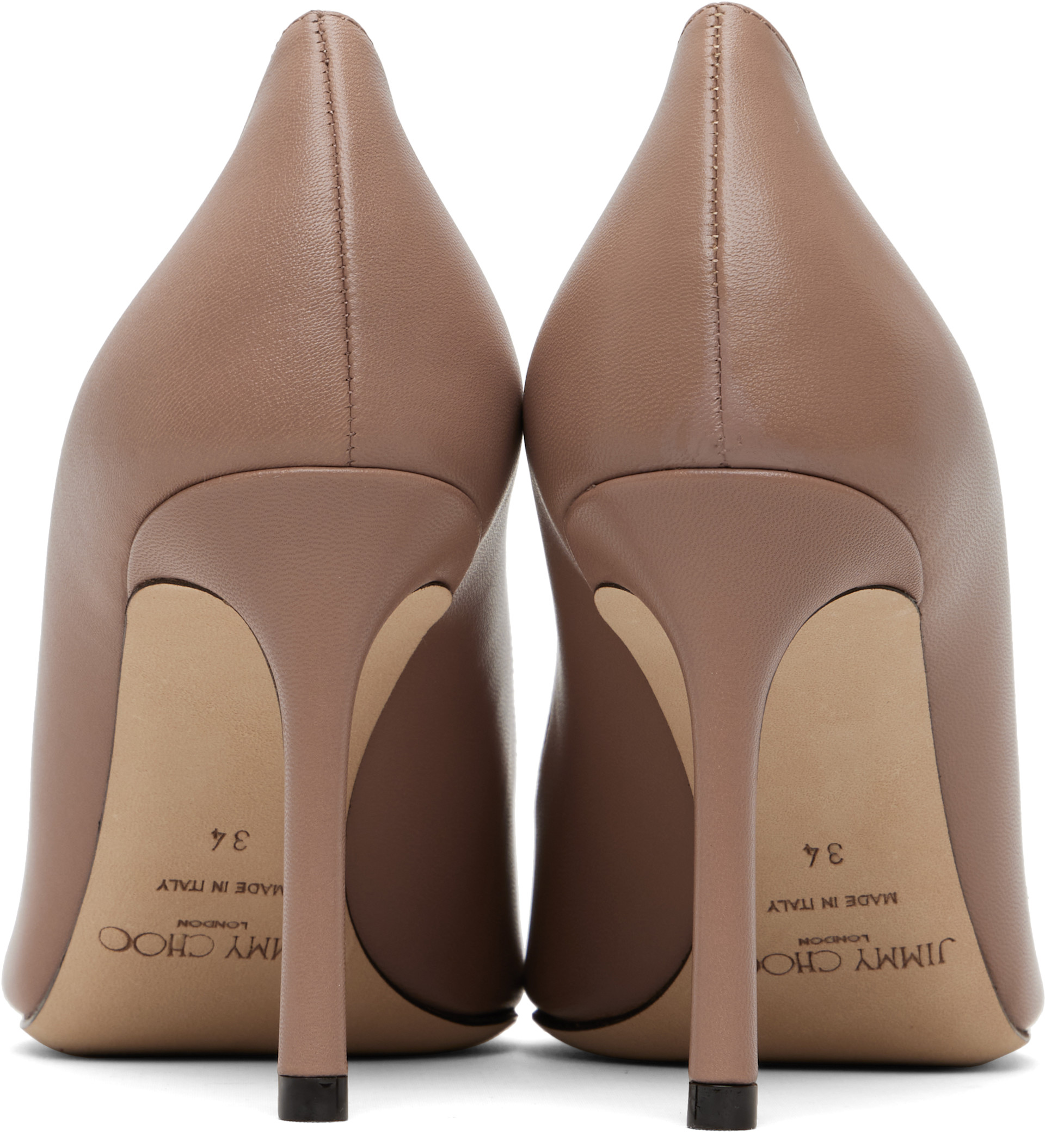 Jimmy Choo: Pink Romy 85 Heels | SSENSE Canada