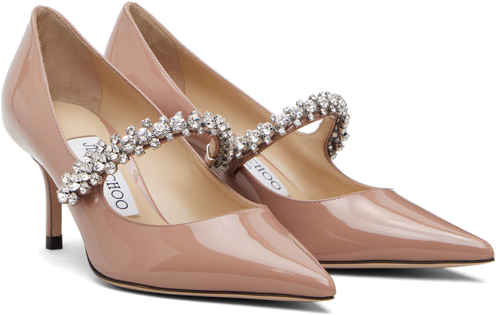 Jimmy Choo: ピンク Bing Pump 65 パンプス | SSENSE 日本