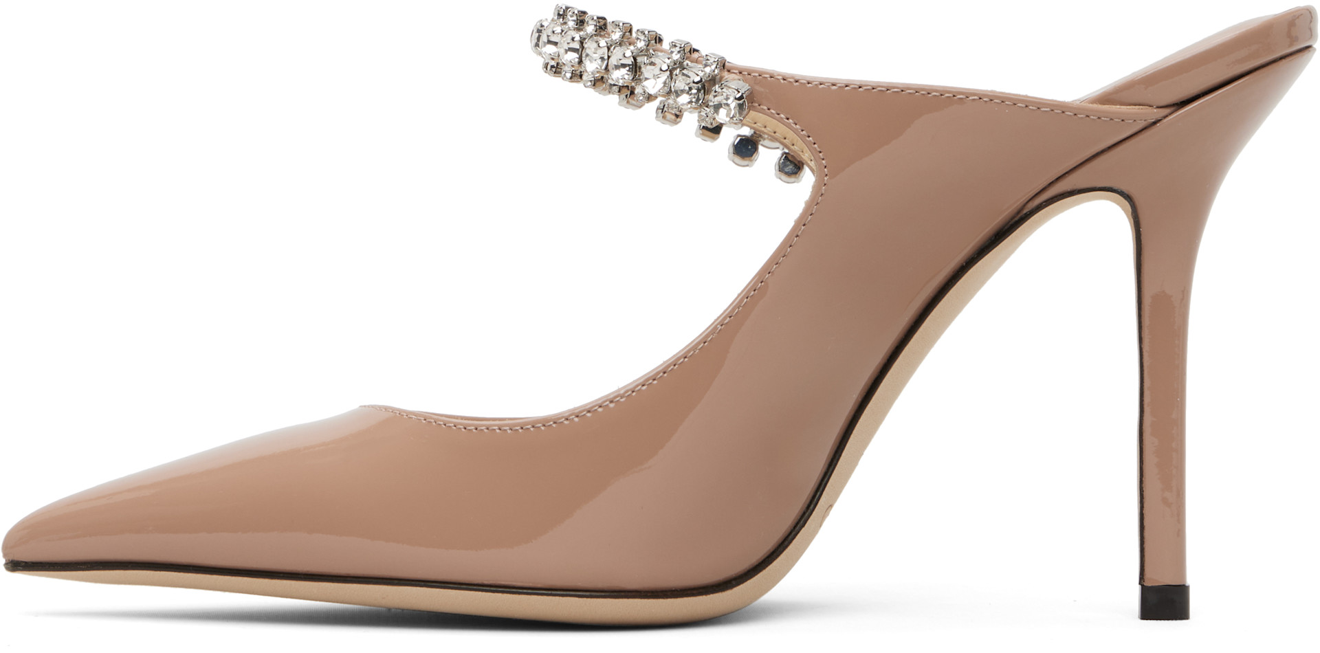 Jimmy Choo: Pink Bing 100 Heels | SSENSE