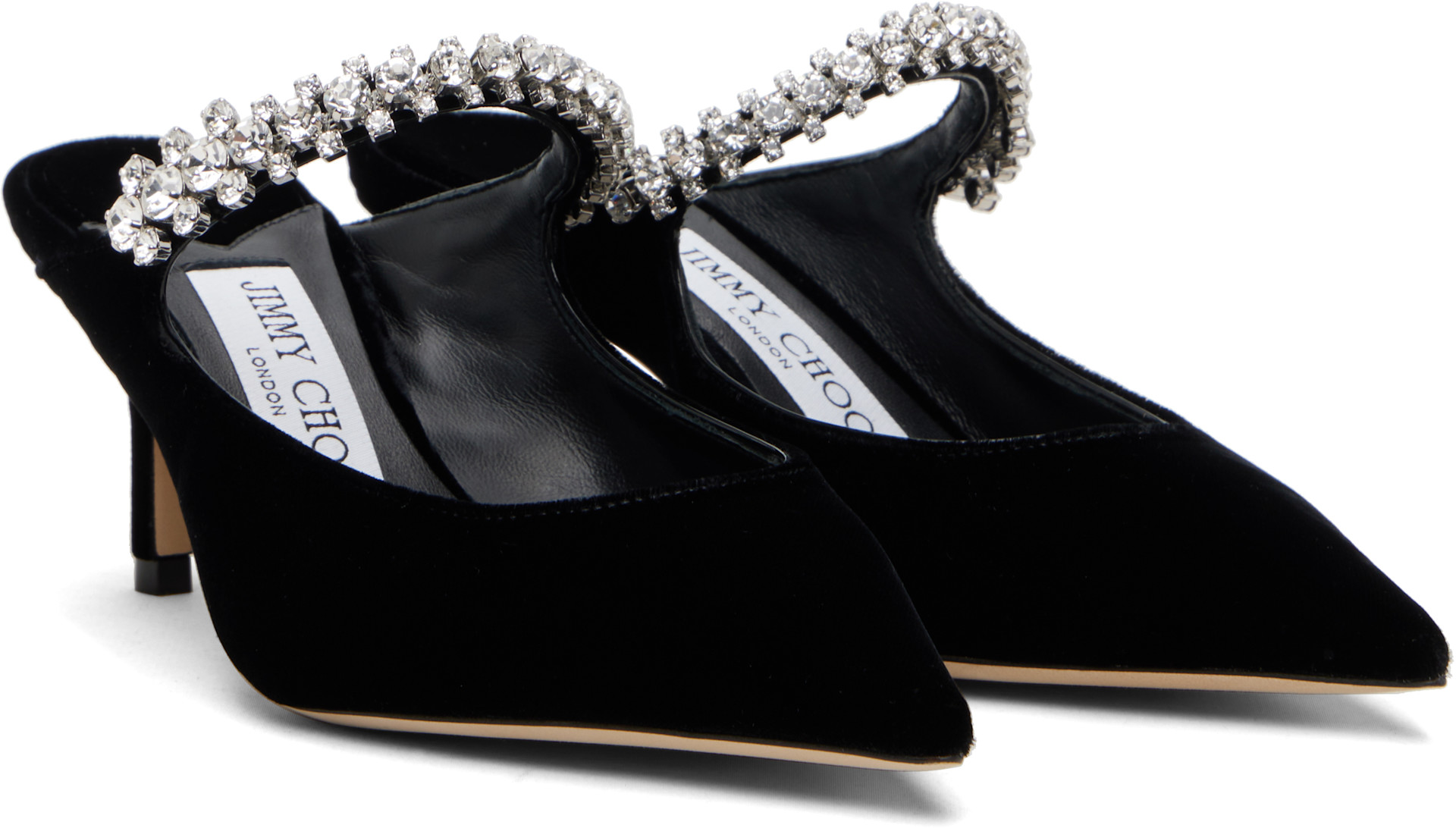 Jimmy Choo - 블랙 빙 65 힐