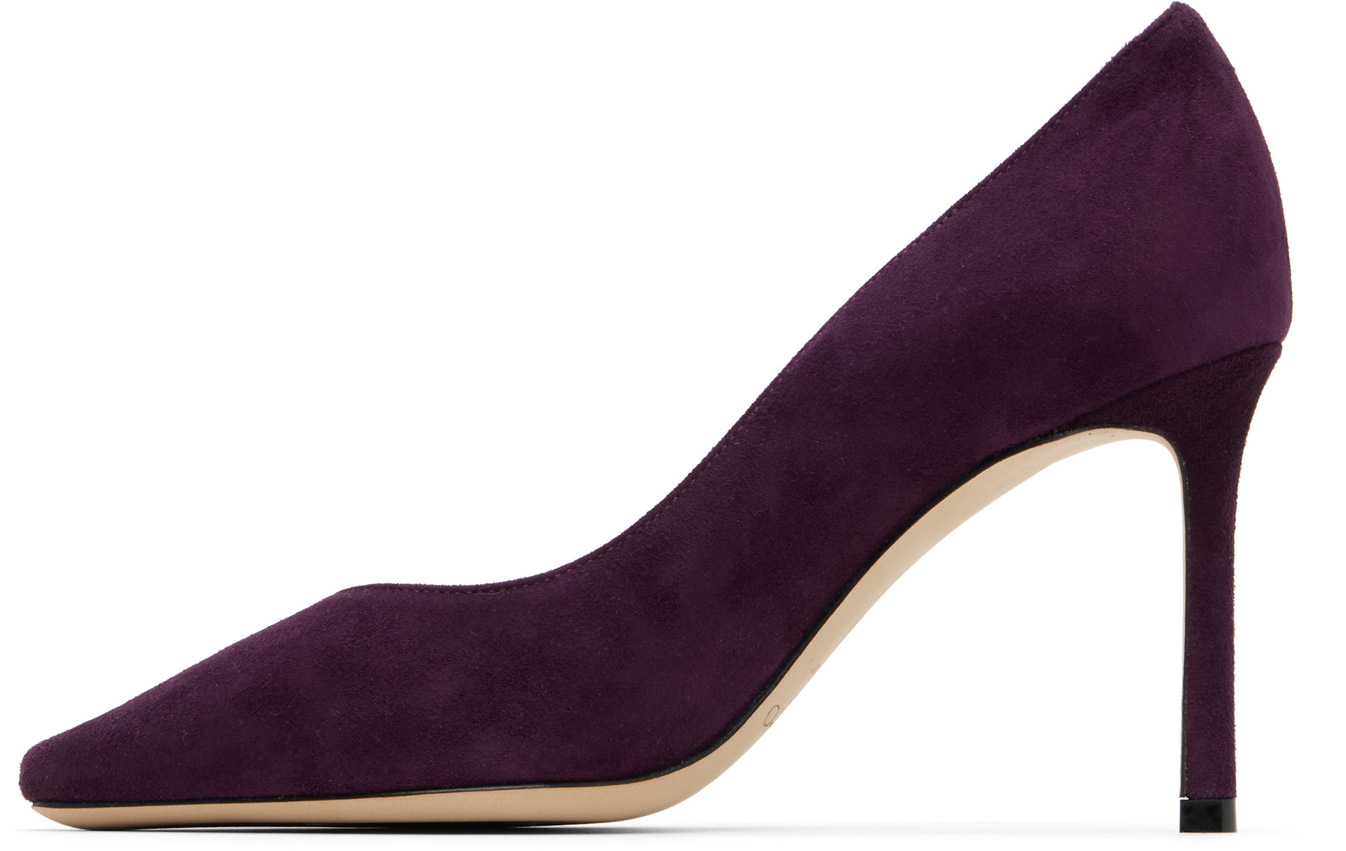 Jimmy Choo: Purple Romy 85 Heels | SSENSE