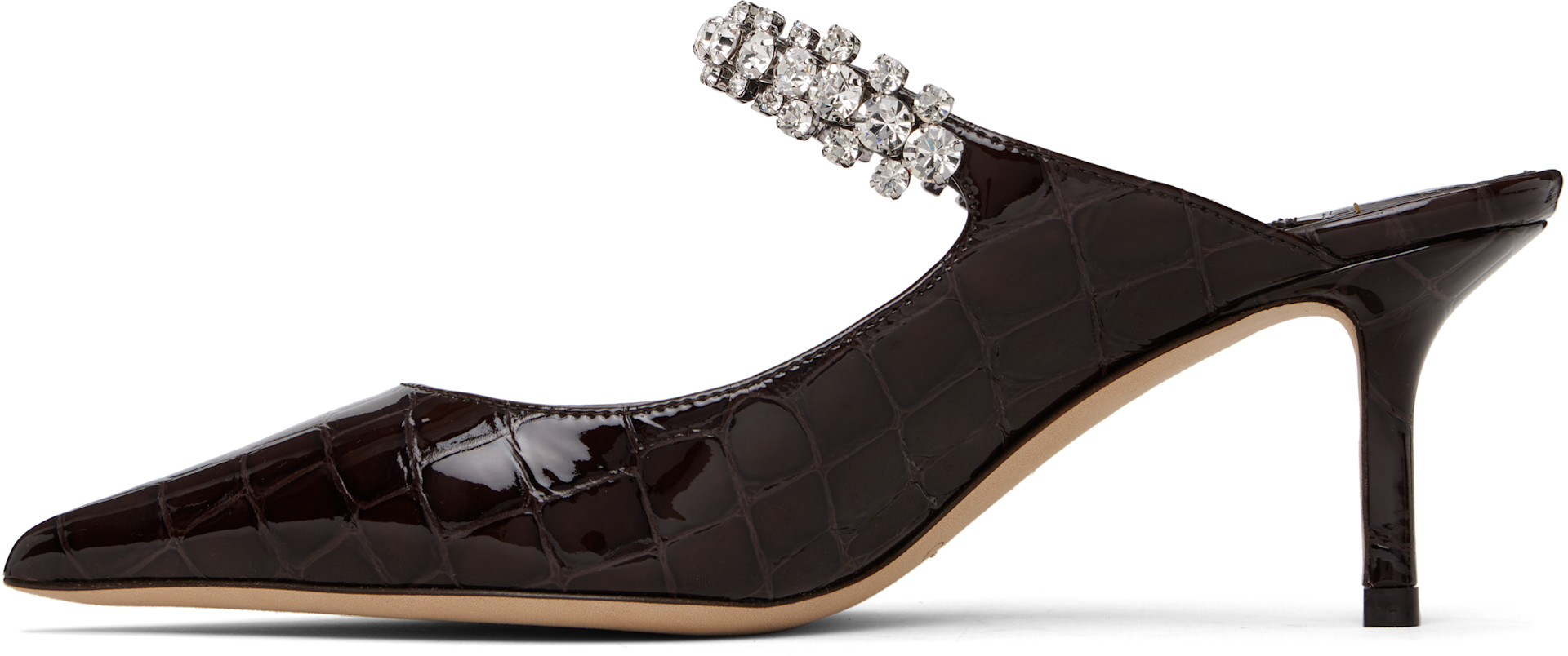 Jimmy Choo: Brown Bing 65 Heels | SSENSE
