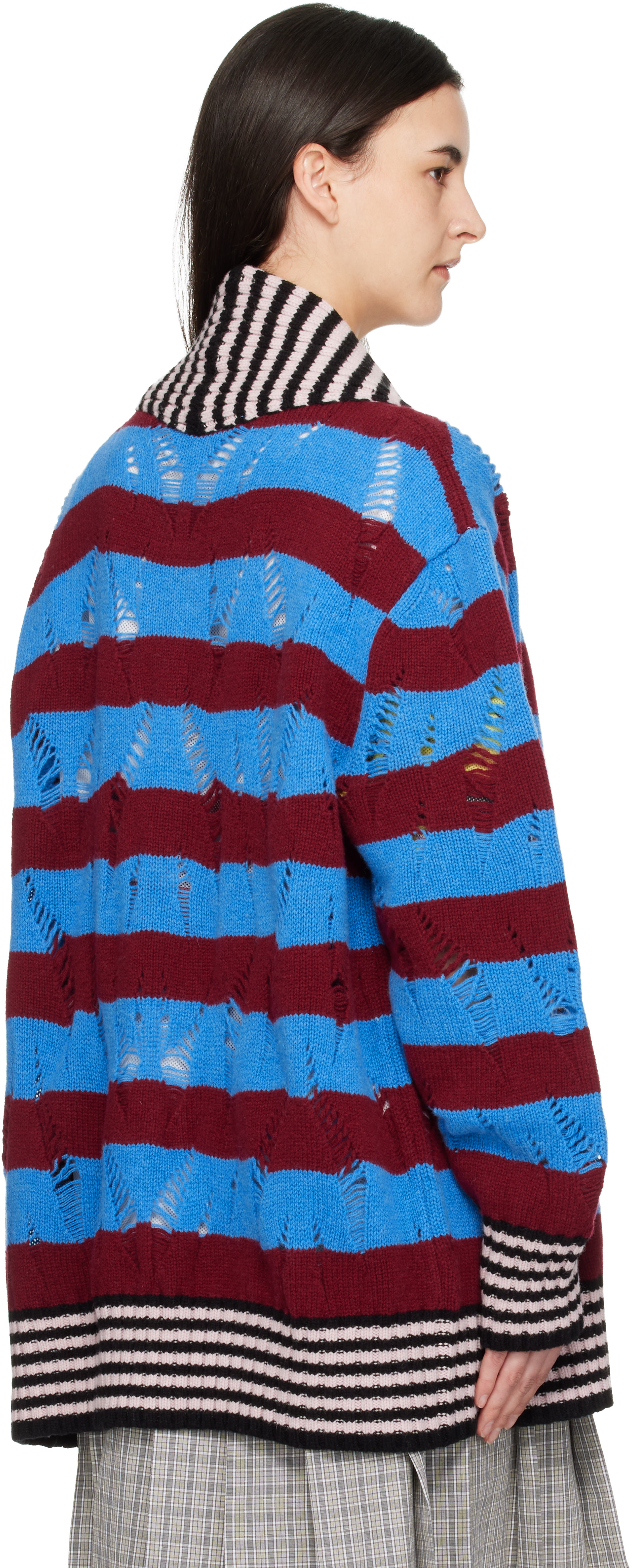 Chopova Lowena - Cardigan teddy multicolore