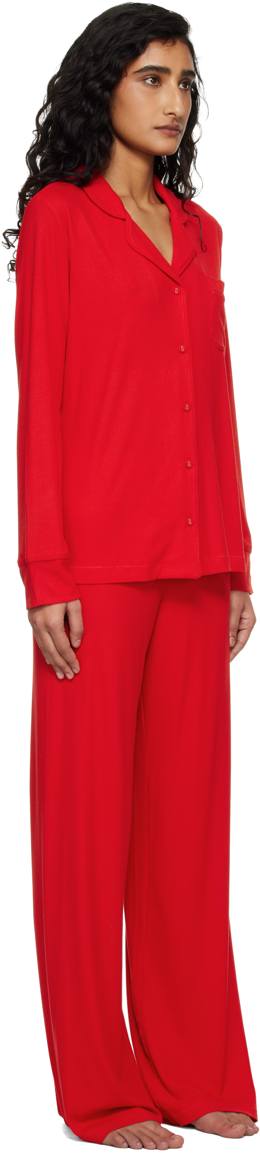SKIMS - Pyjama rouge - Soft Lounge