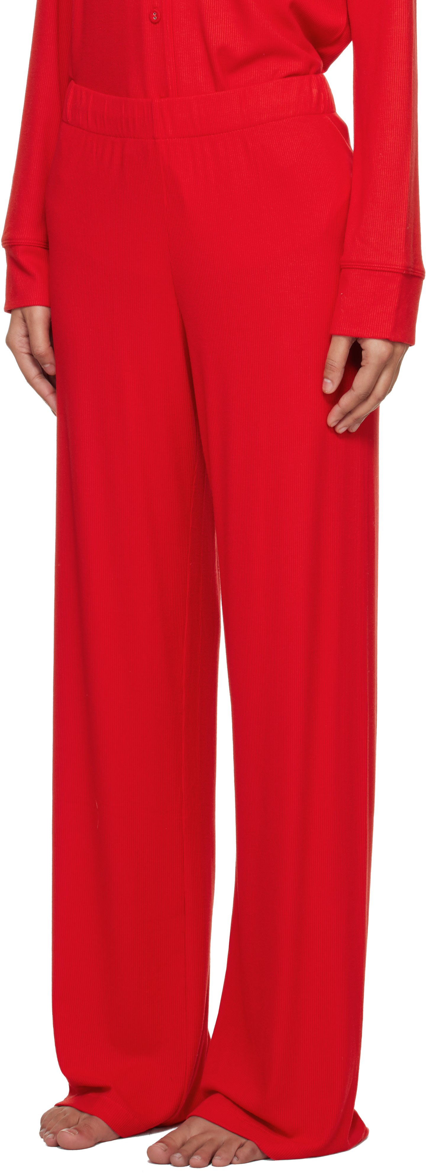 SKIMS - Pyjama rouge - Soft Lounge