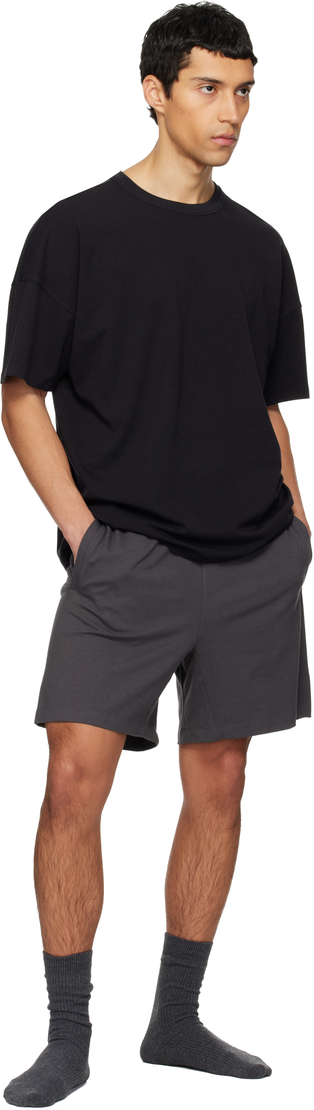 SKIMS - Short décontracté gris - Jersey Lounge
