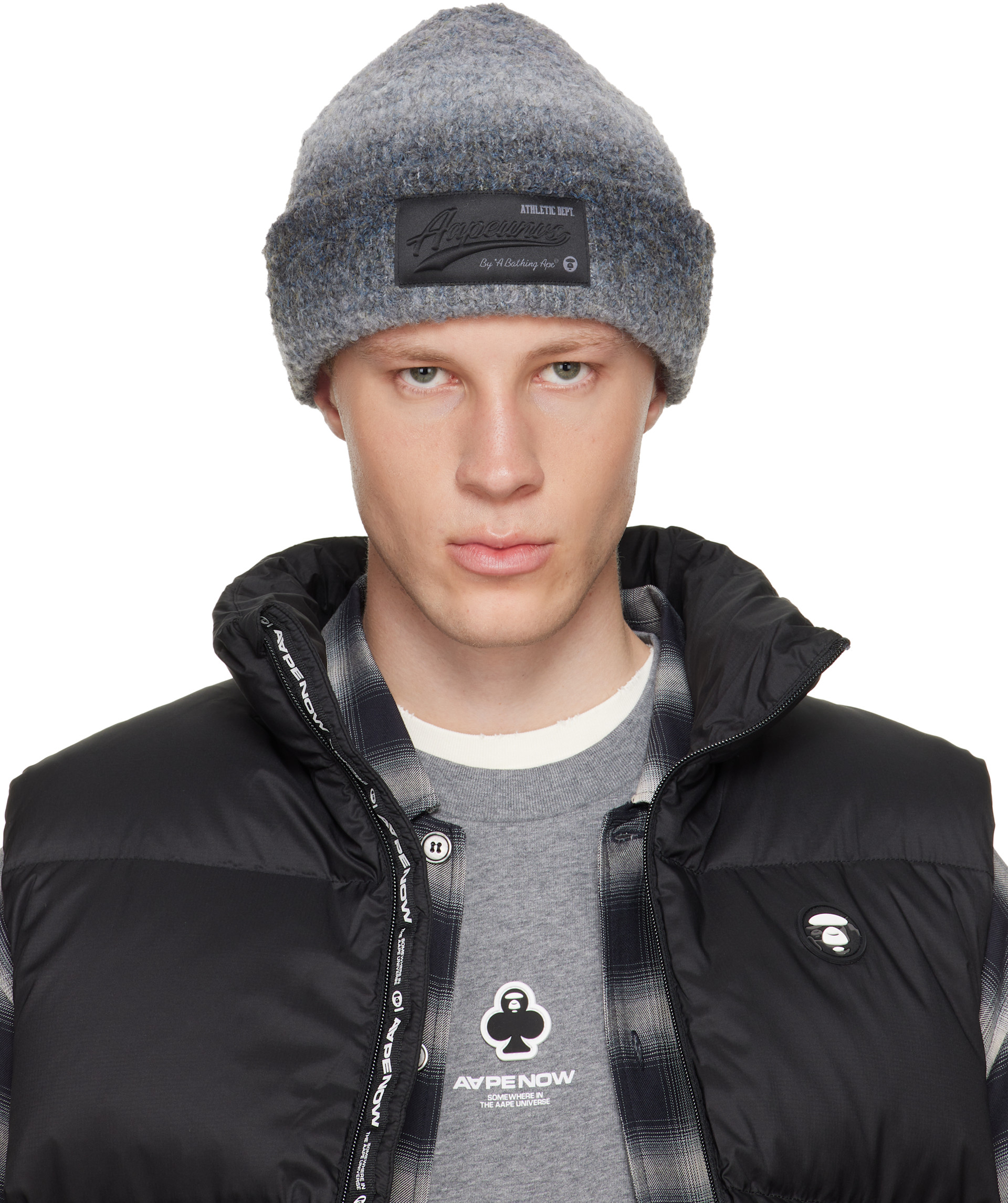 AAPE by A Bathing Ape - Bonnet AAPEUNVS gris