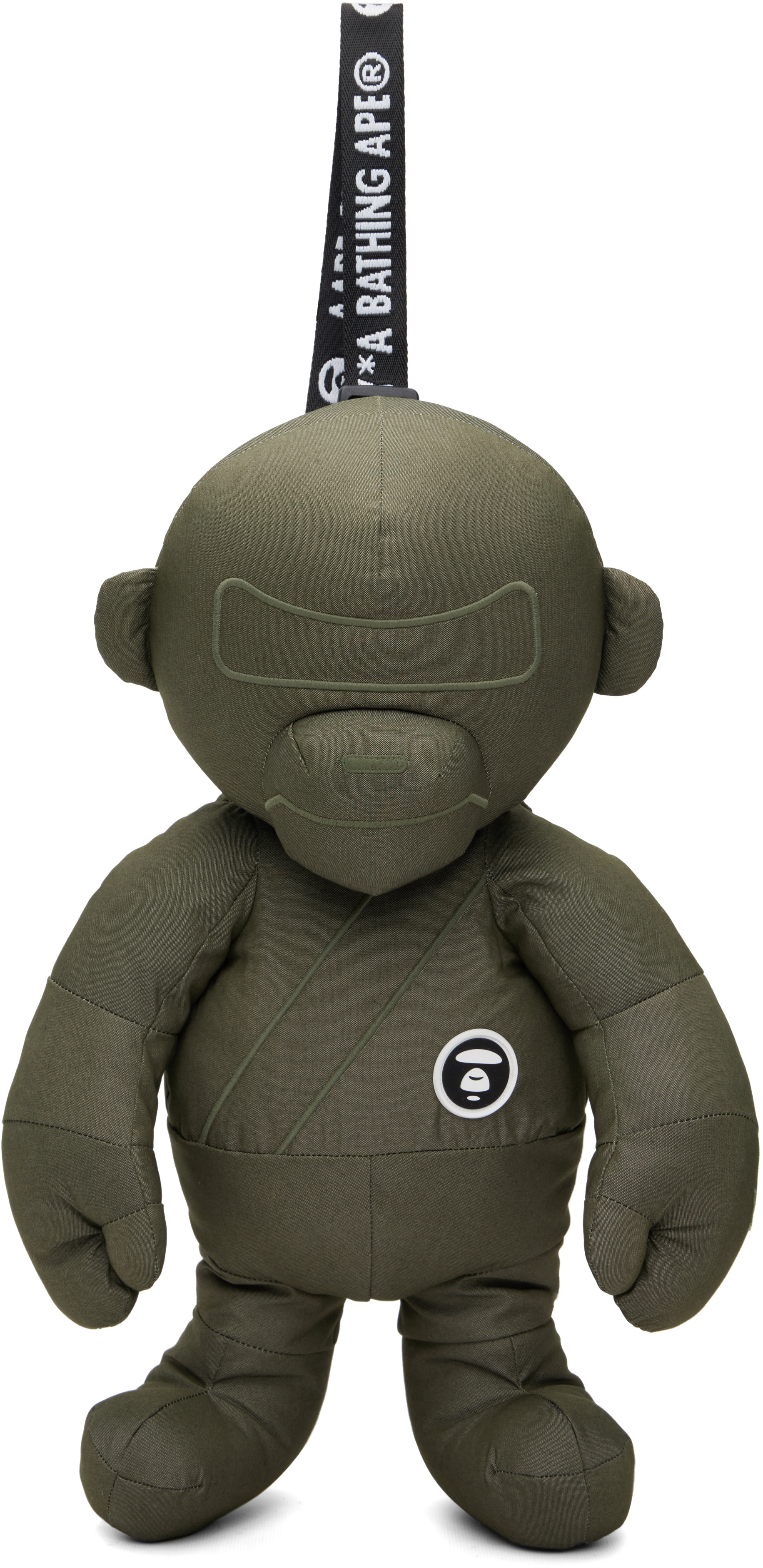 AAPE by A Bathing Ape - Sac kaki à logo AAPER Moonface