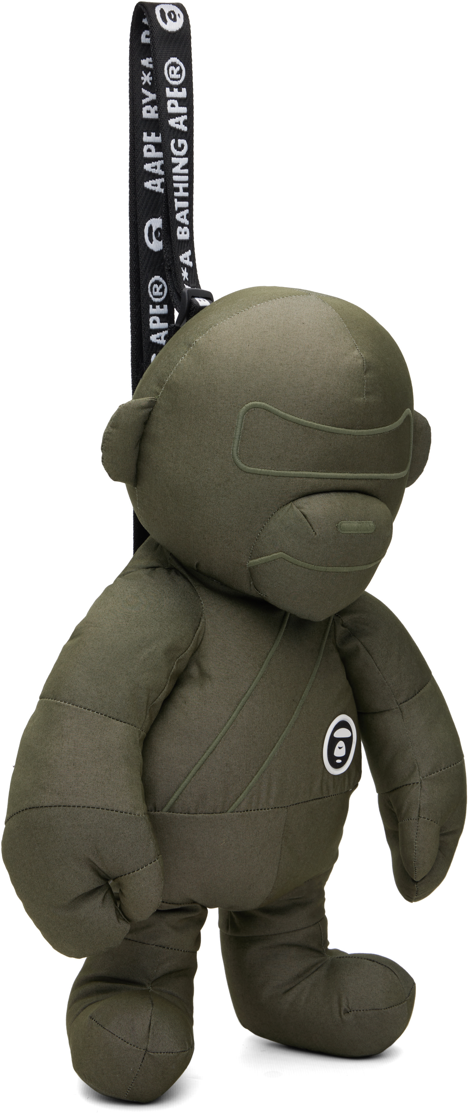AAPE by A Bathing Ape - Sac kaki à logo AAPER Moonface