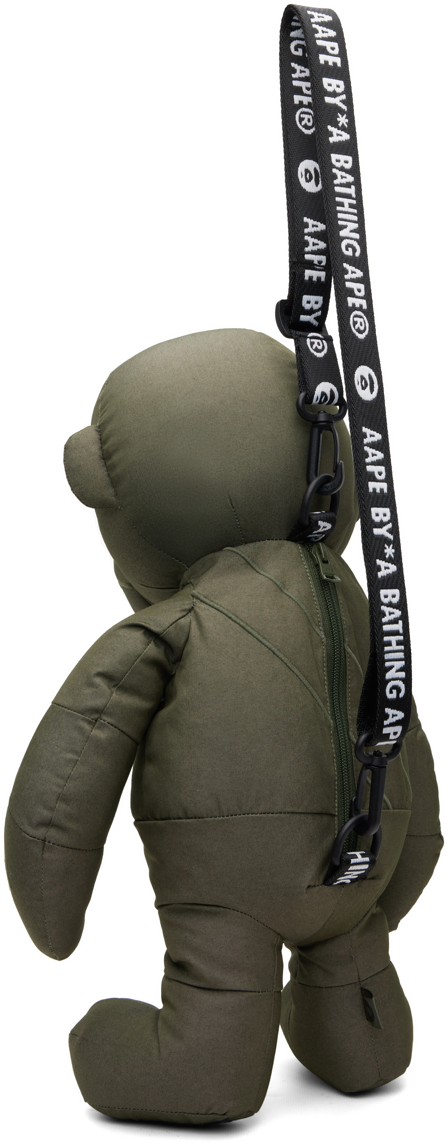 AAPE by A Bathing Ape - Sac kaki à logo AAPER Moonface