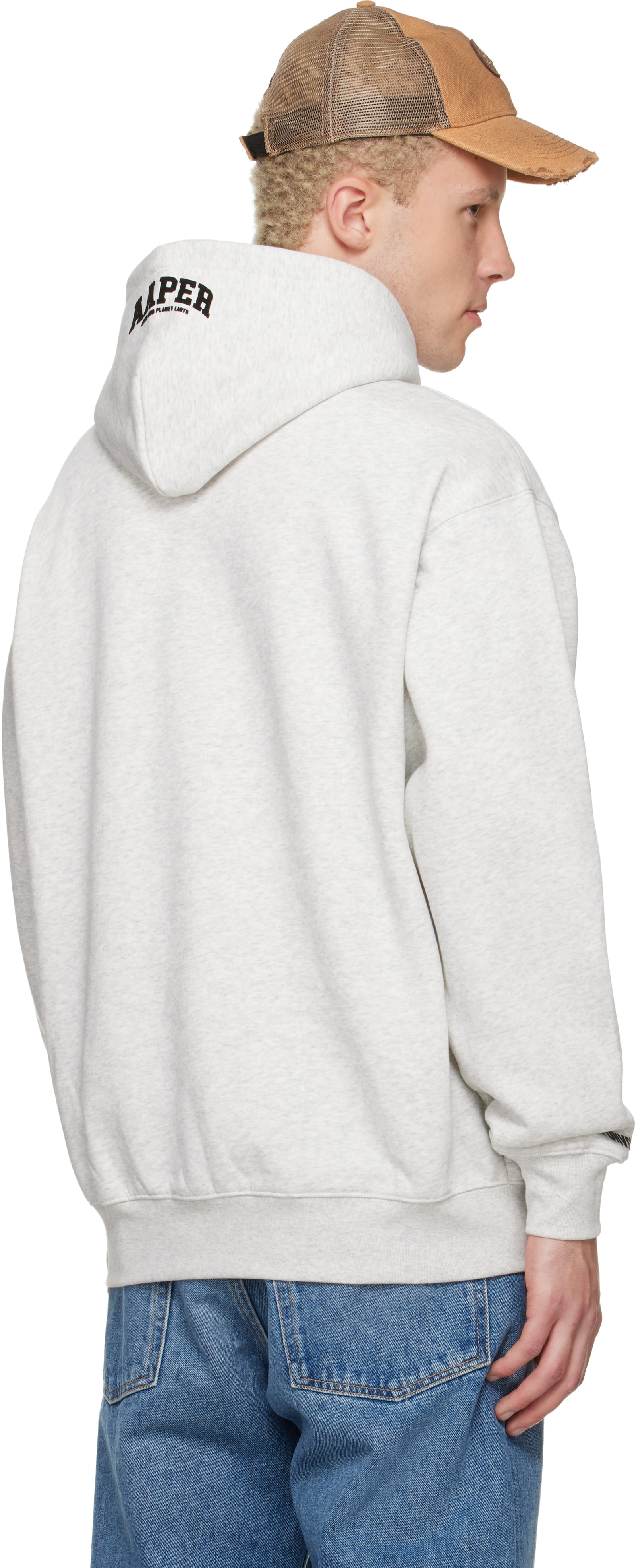 AAPE by A Bathing Ape - 그레이 에이퍼 후디