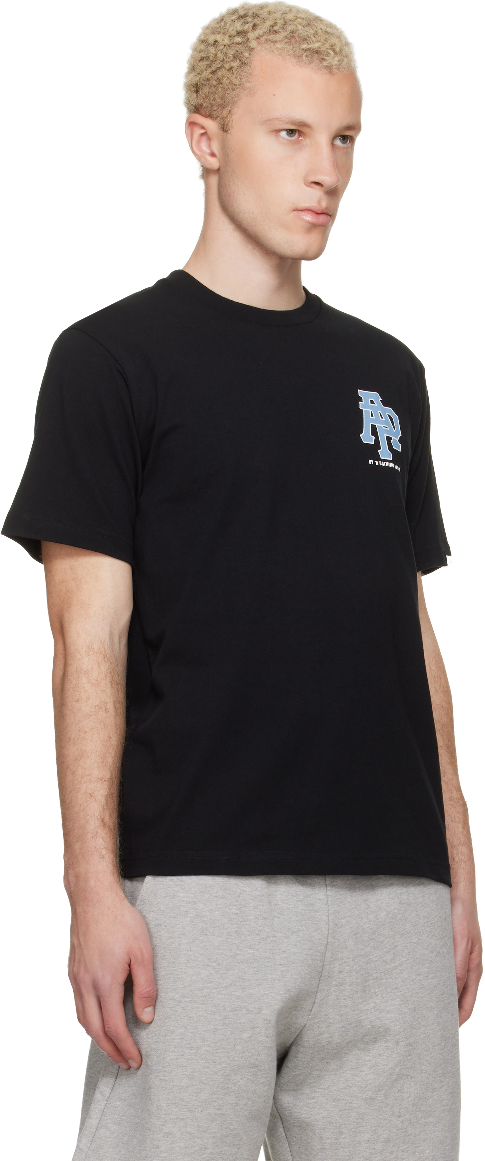 AAPE by A Bathing Ape - ブラック ロゴ Tシャツ