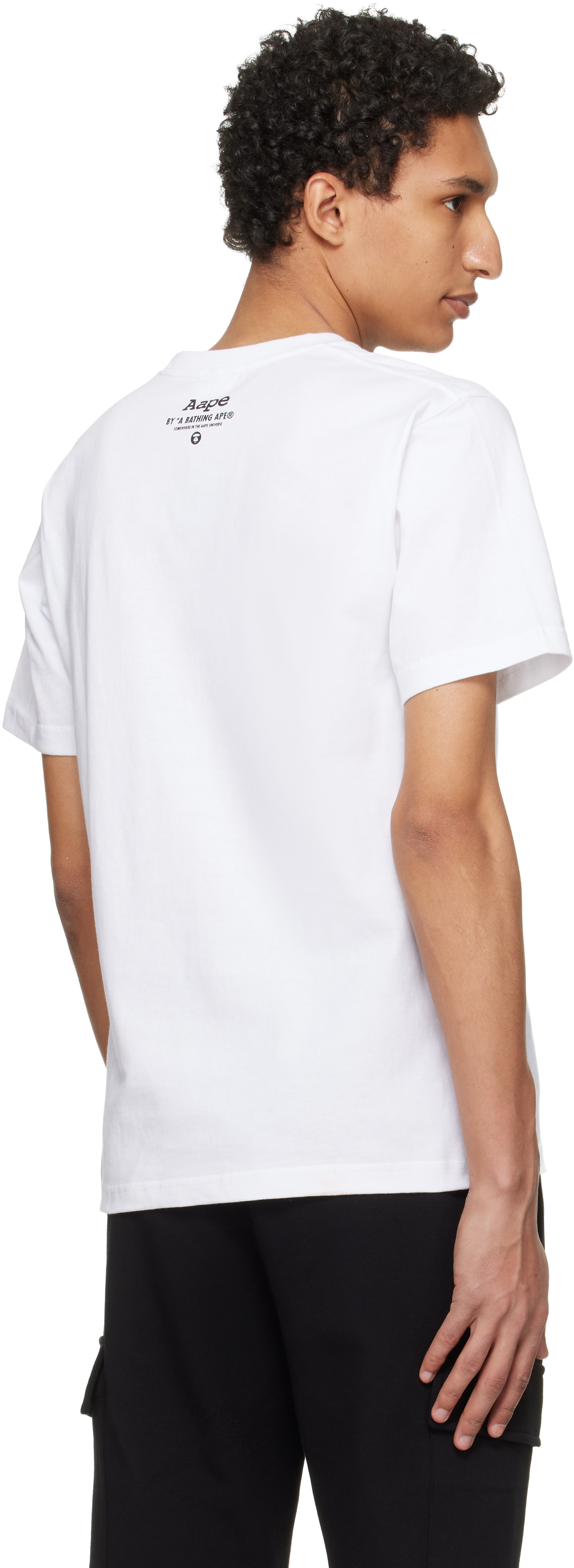 AAPE by A Bathing Ape - ホワイト Basic Tシャツ