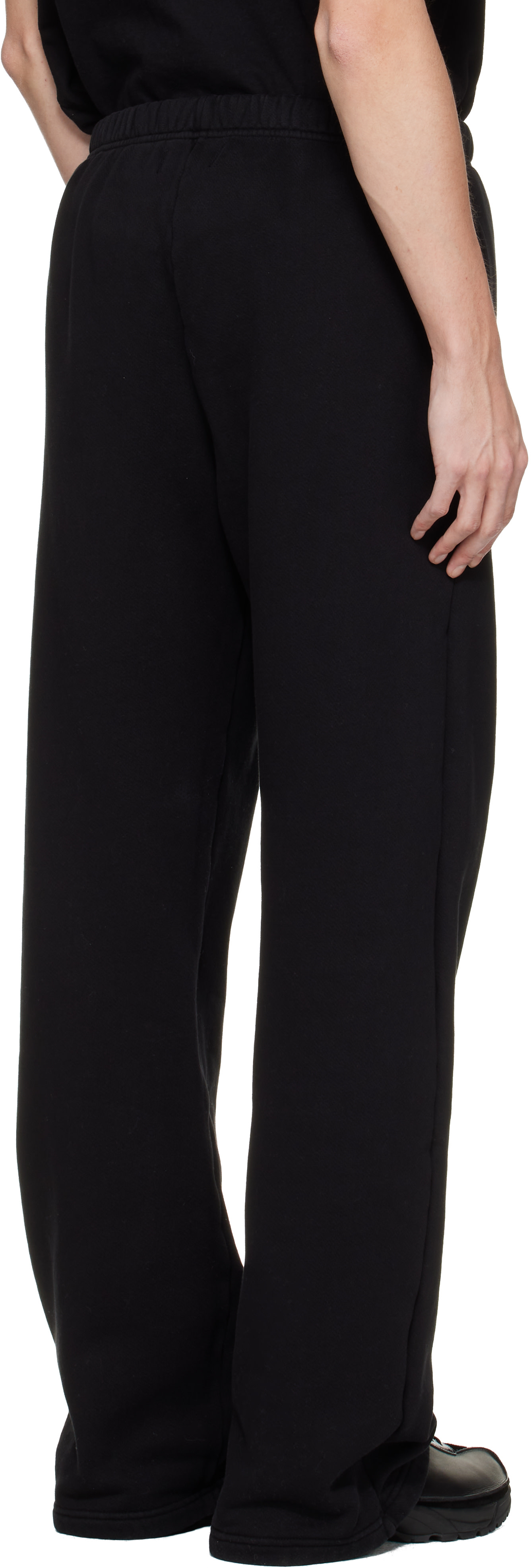 Les Tien - Black Heavyweight Puddle Sweatpants