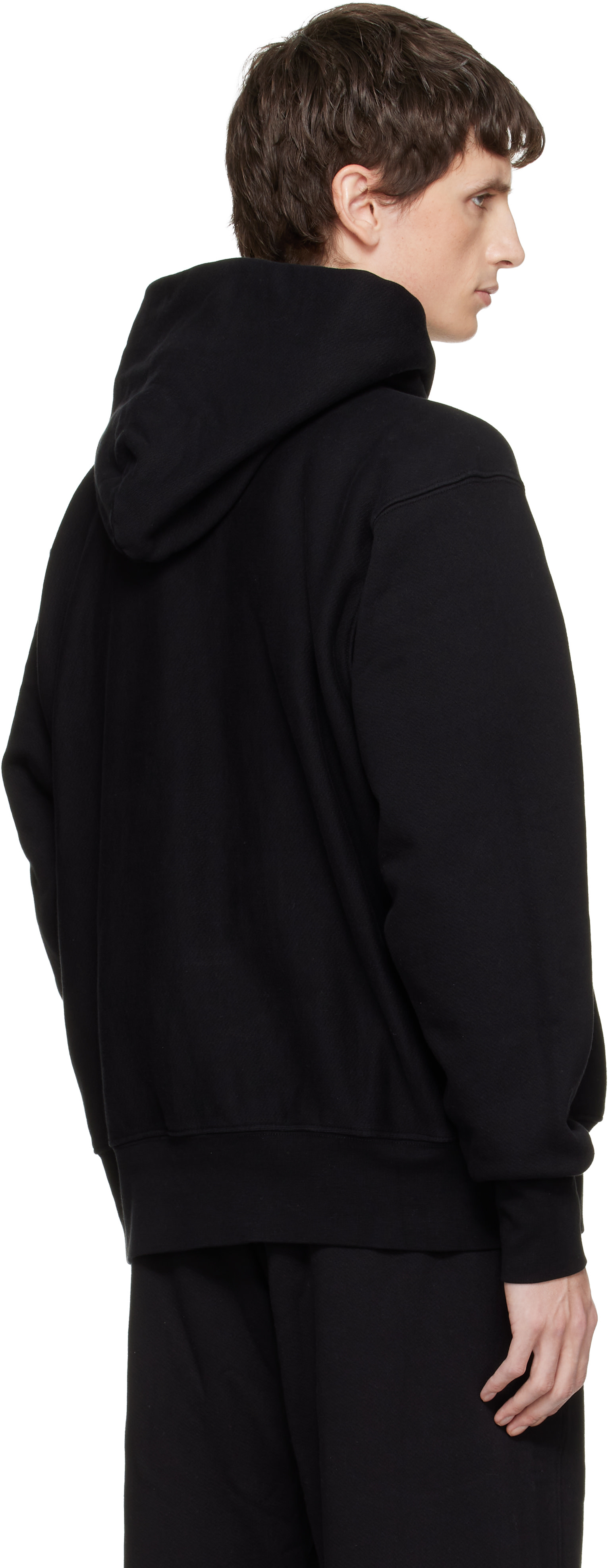 Les Tien - Pull à capuche épais noir