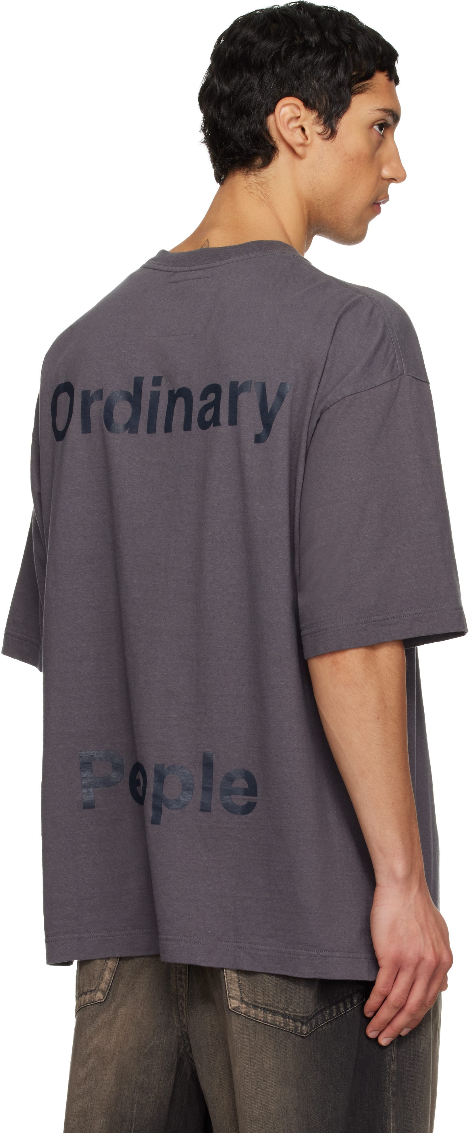 Maison MIHARA YASUHIRO: Black Leon Kids Doodle T-shirt | SSENSE