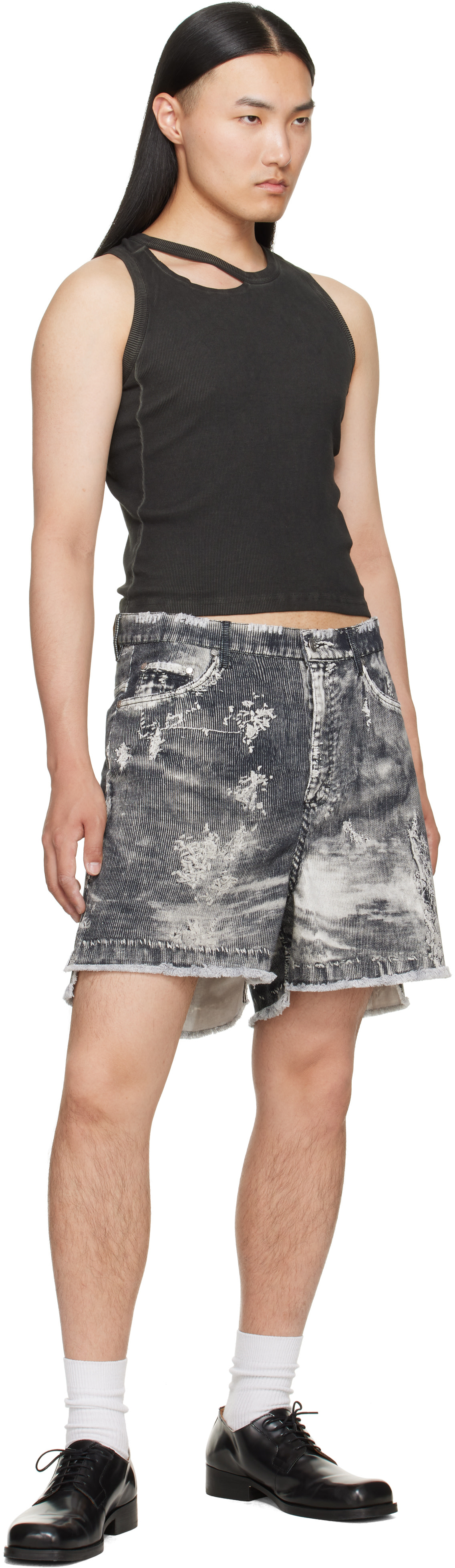 CAMPERLAB - Black Ribbed Tank Top