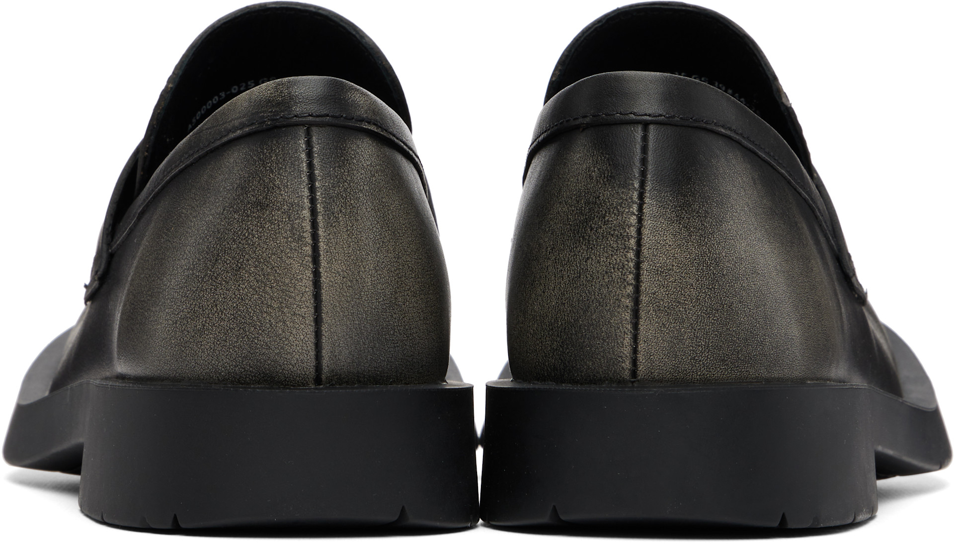 CAMPERLAB - Black MIL 1978 Leather Loafers