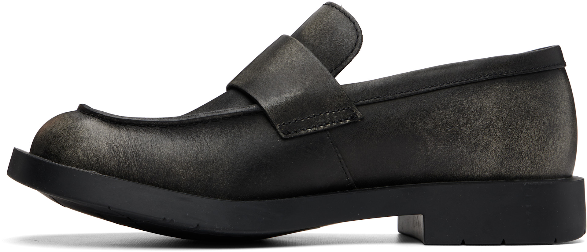 CAMPERLAB - Black MIL 1978 Leather Loafers