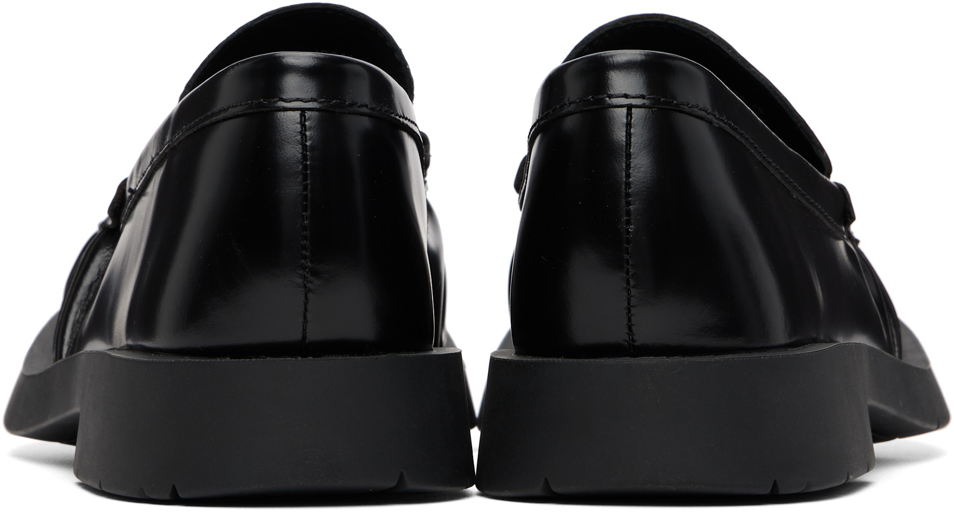 CAMPERLAB: Black MIL 1978 Loafers | SSENSE