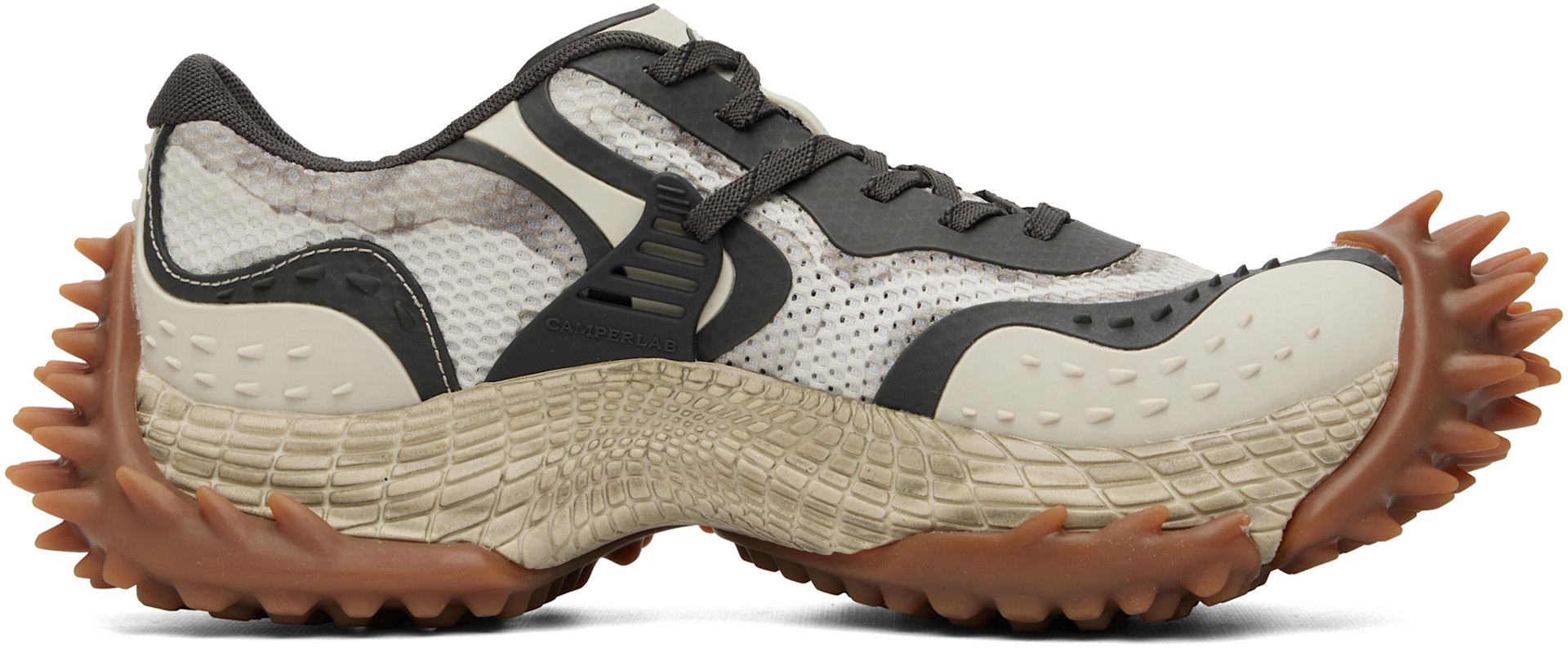 CAMPERLAB - Gray & Off-White Tornado Sneakers