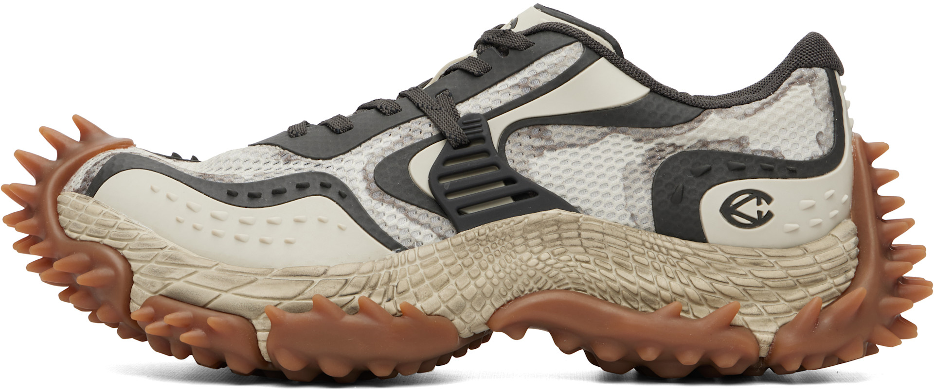 CAMPERLAB - Gray & Off-White Tornado Sneakers